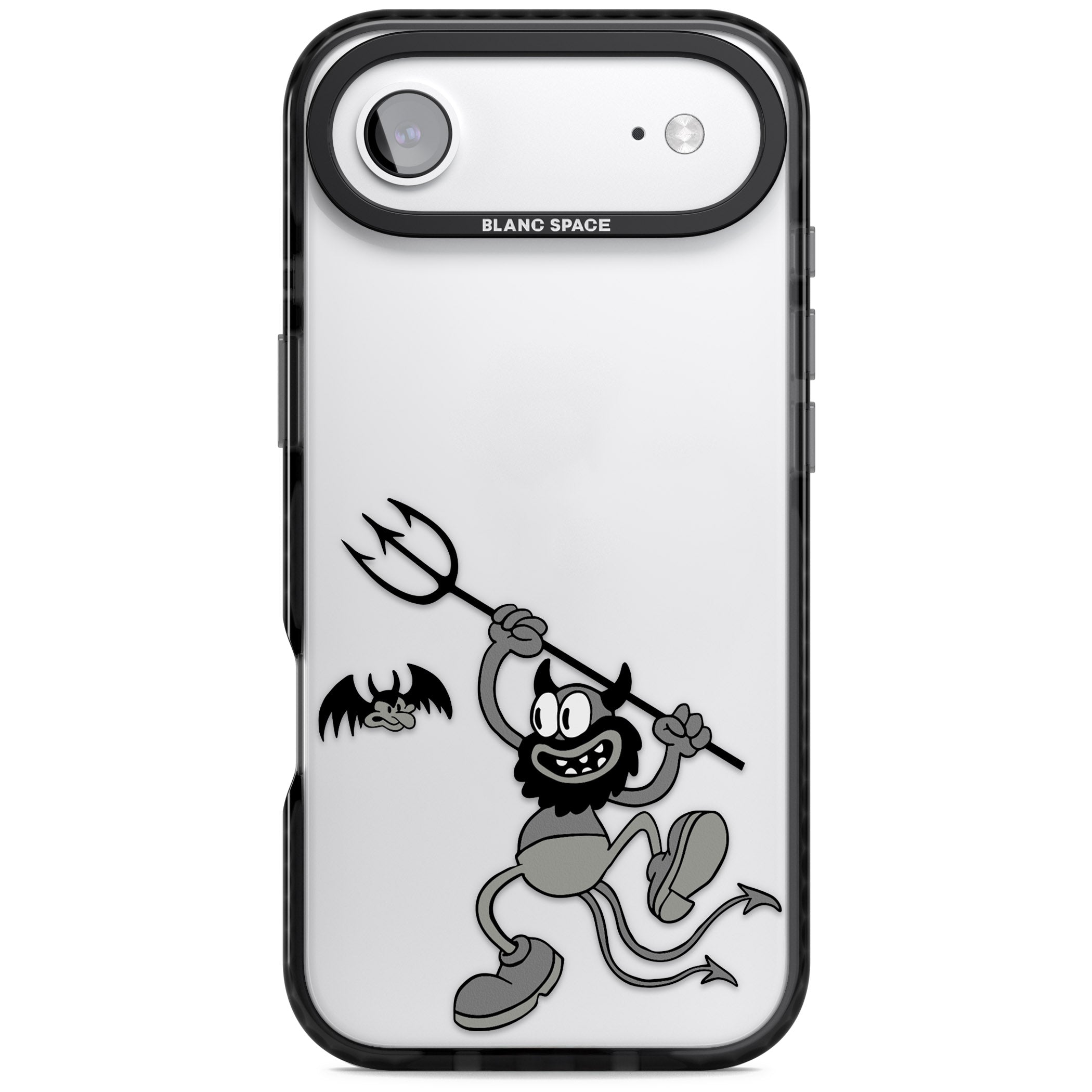 Dancing Devil iPhone 17 Air Impact Black Phone Case