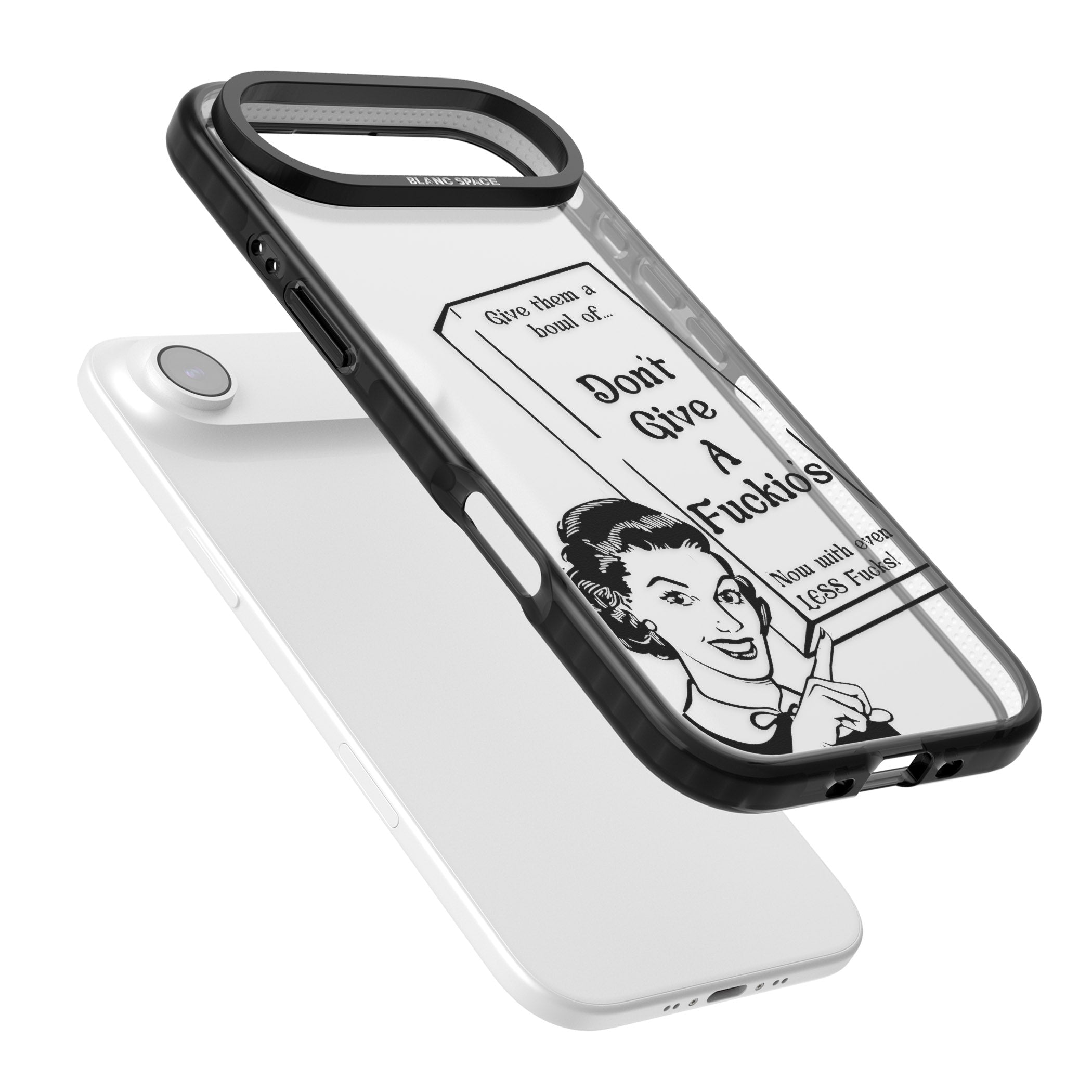 Dont Give A F Ckios Cereal iPhone 17 Air Impact Black Phone Case Colours