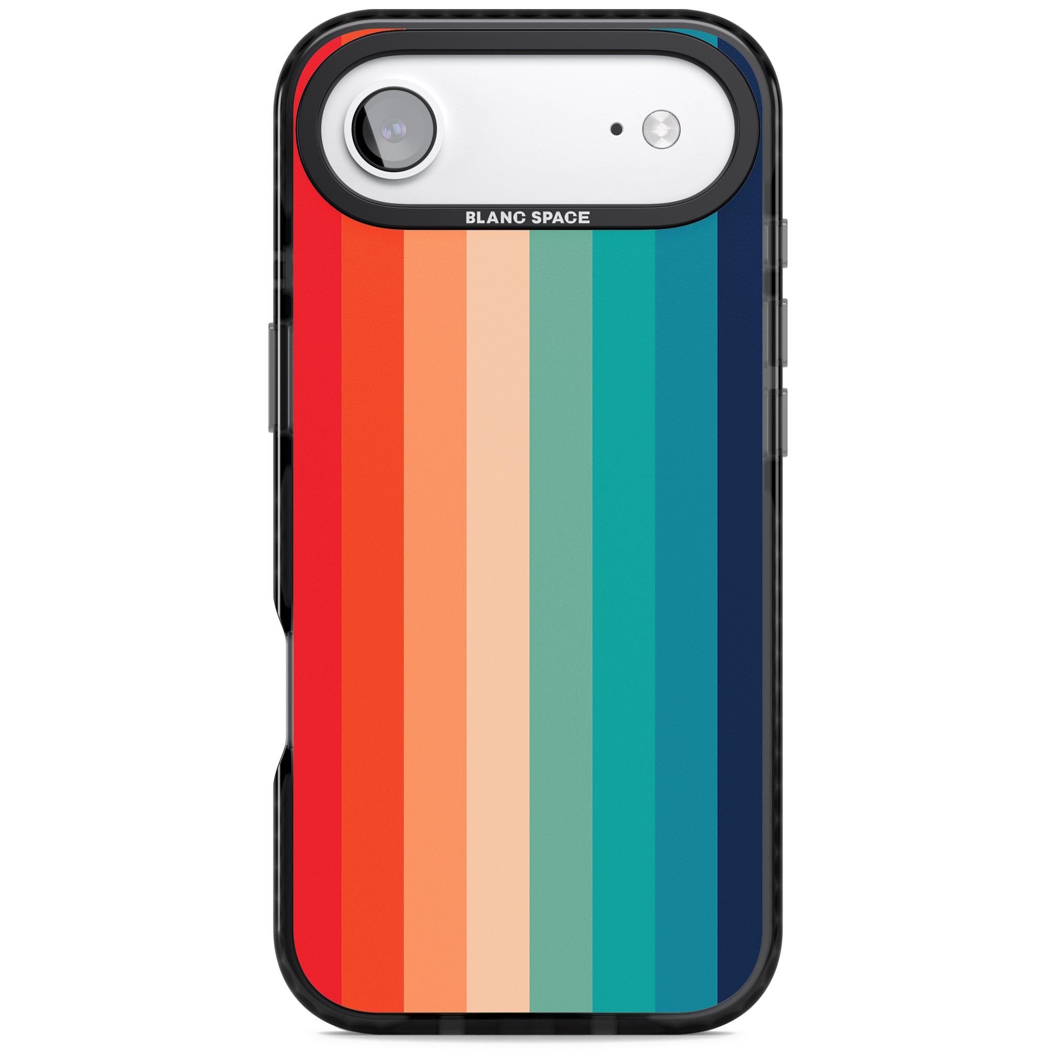 Retro 70'S Colour Palette iPhone 17 Air Impact Black Phone Case