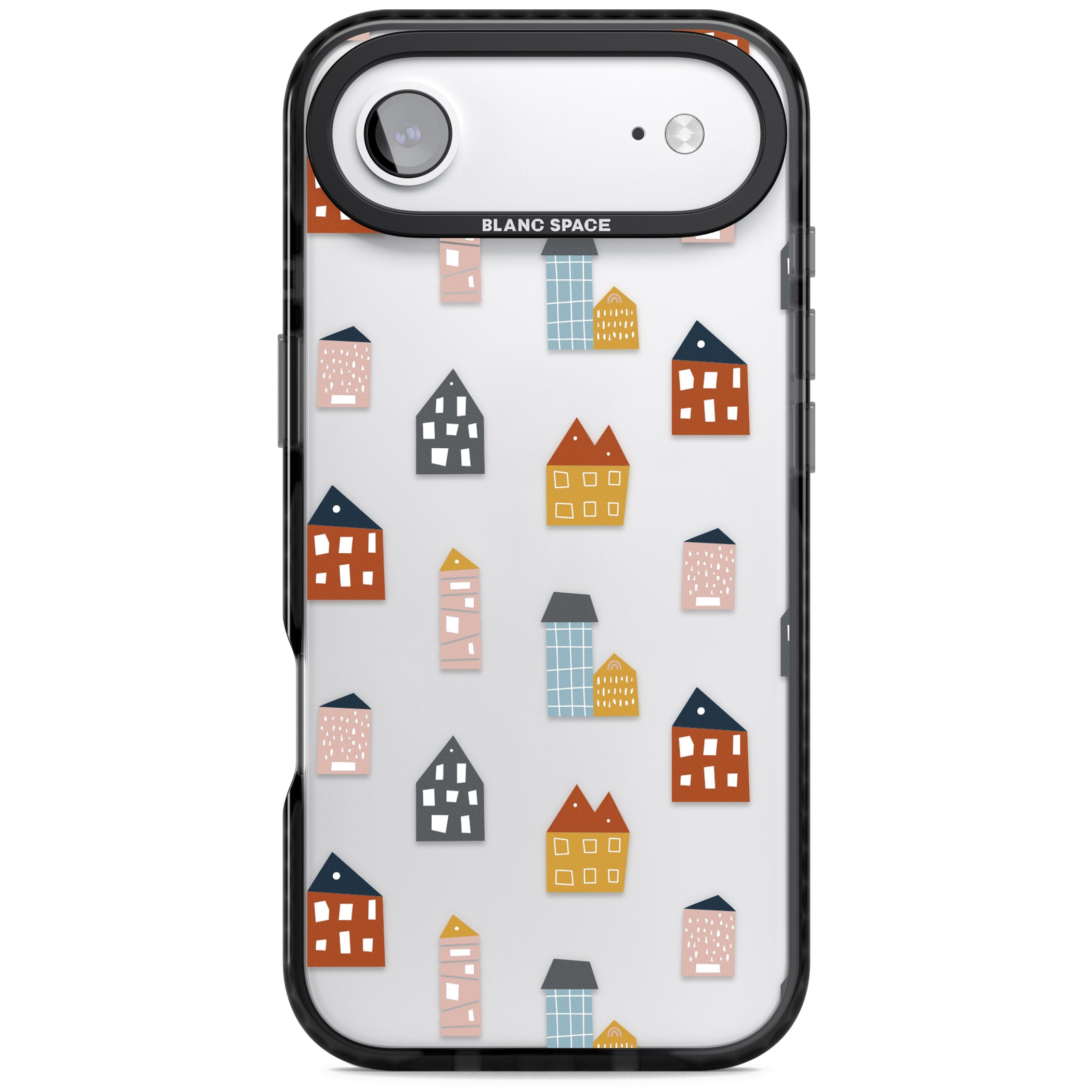 Scandi Village iPhone 17 Air Impact Black Phone Case