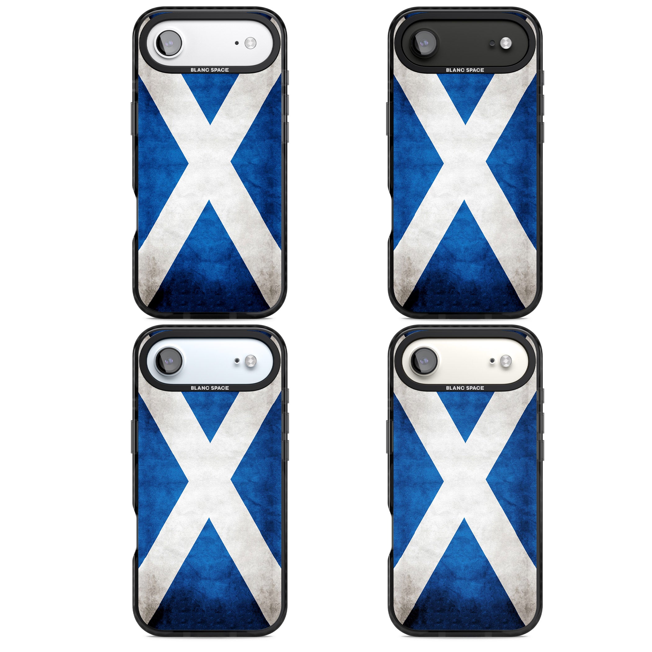 Scotland Saltire Flag iPhone 17 Air Impact Black Phone Case APT Impact Protection