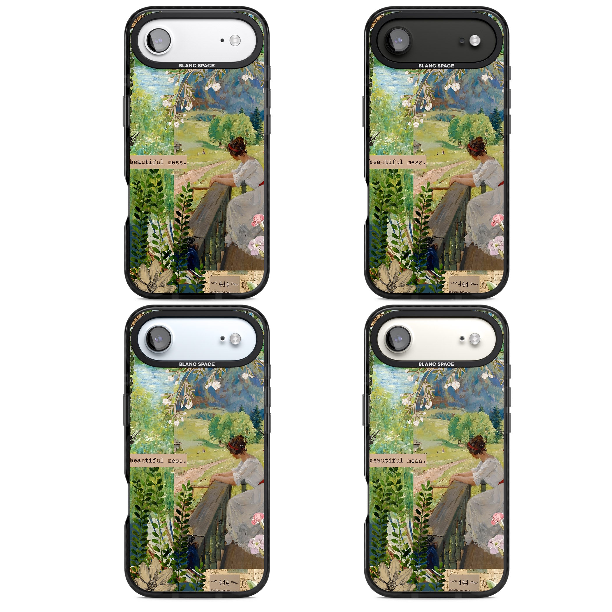 Beautiful Mess iPhone 17 Air Impact Black Phone Case APT Impact Protection