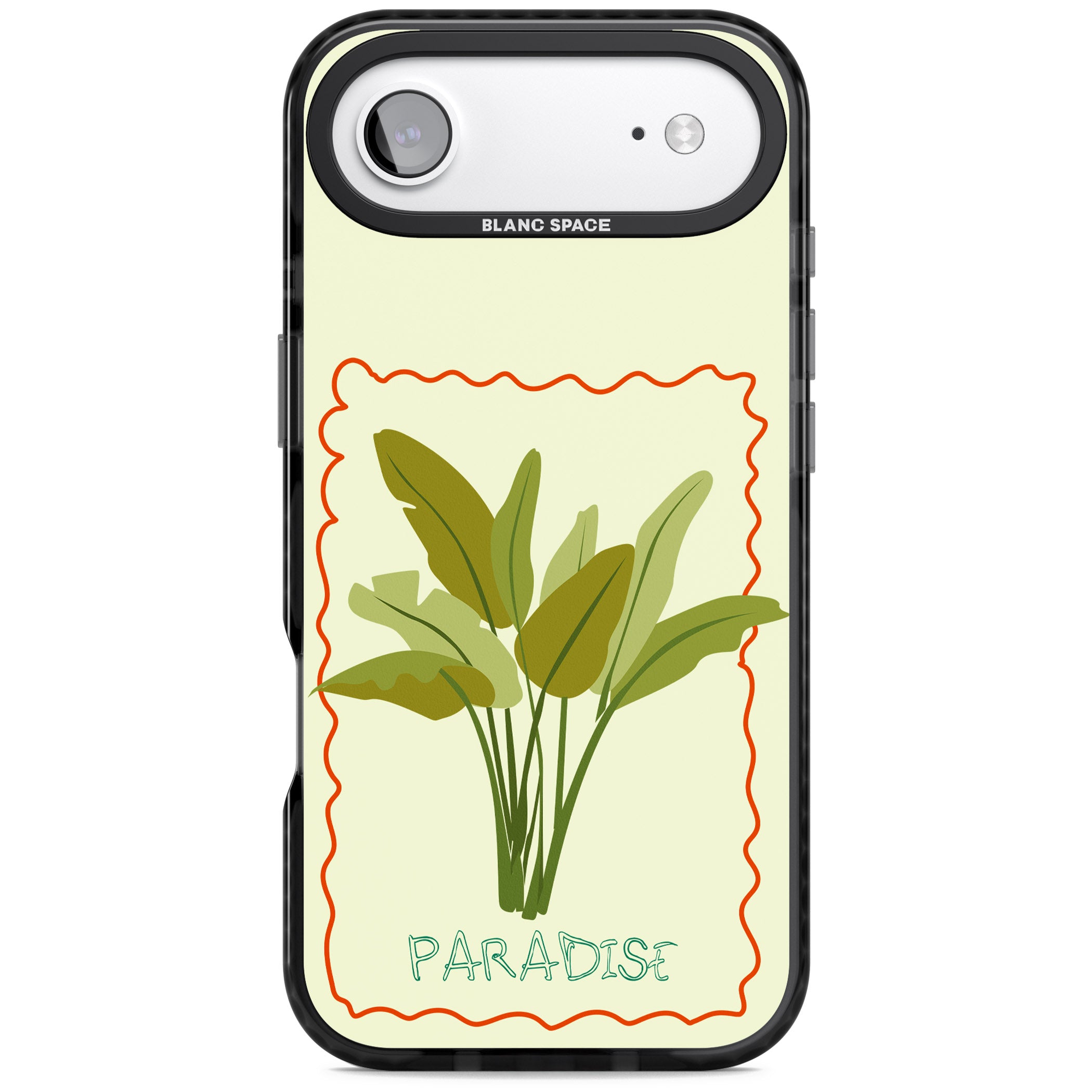 Paradies Plant iPhone 17 Air Impact Black Phone Case