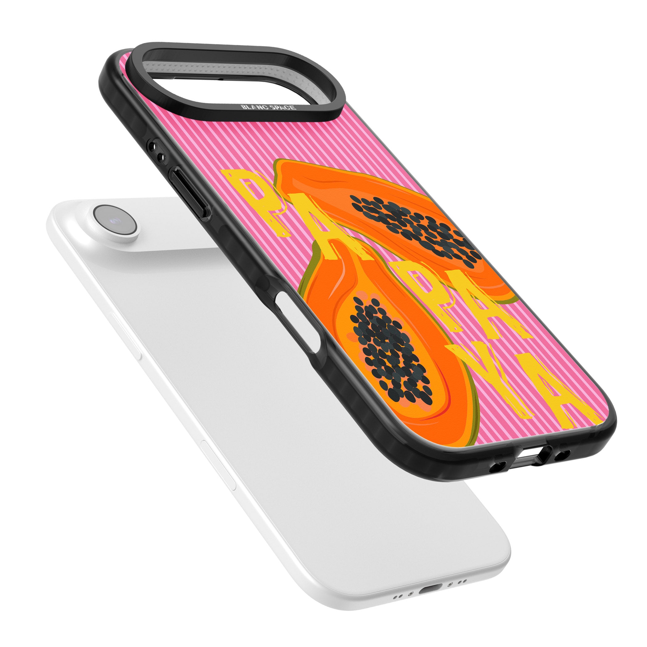 Papaya iPhone 17 Air Impact Black Phone Case Colours