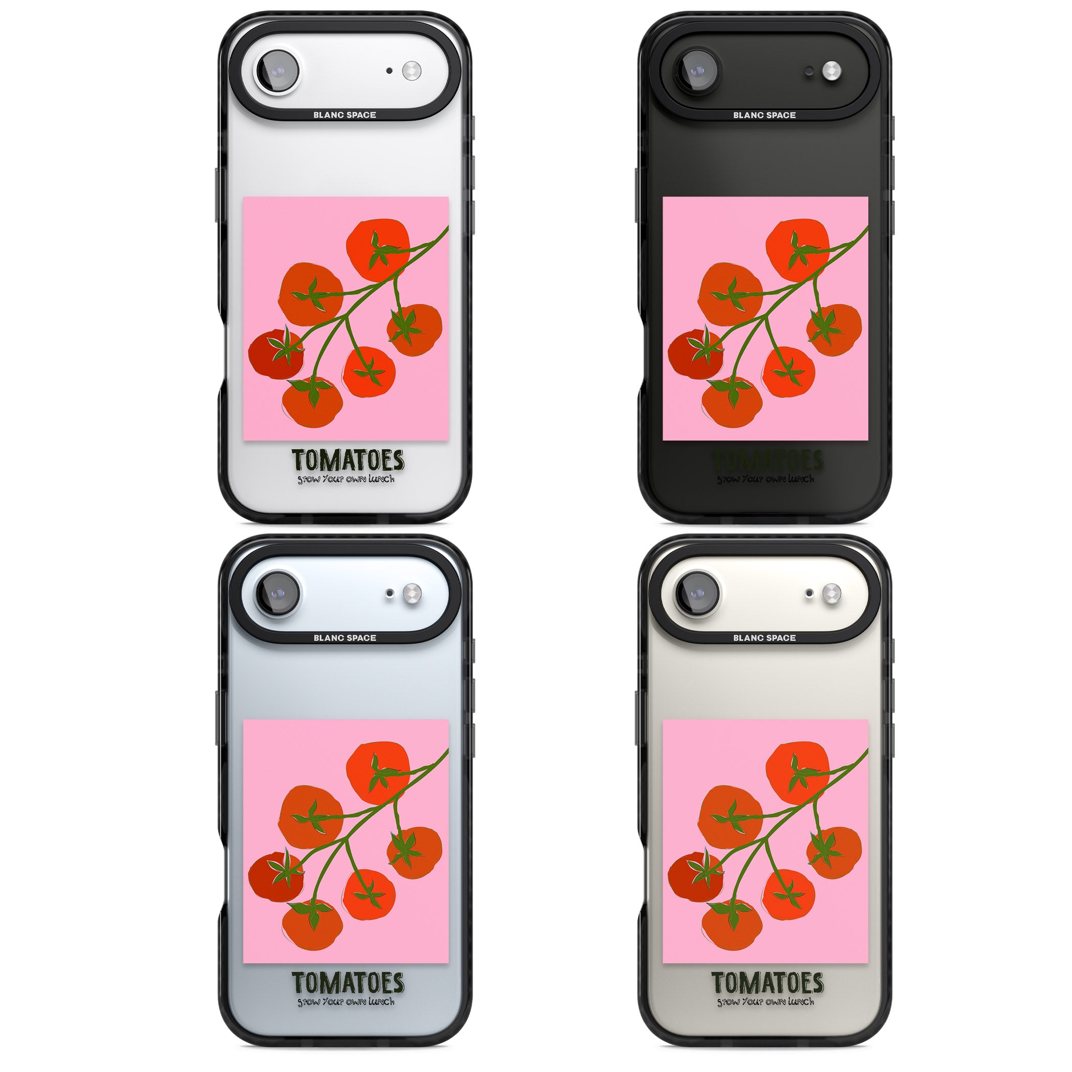 Own Tomatoes iPhone 17 Air Impact Black Phone Case APT Impact Protection