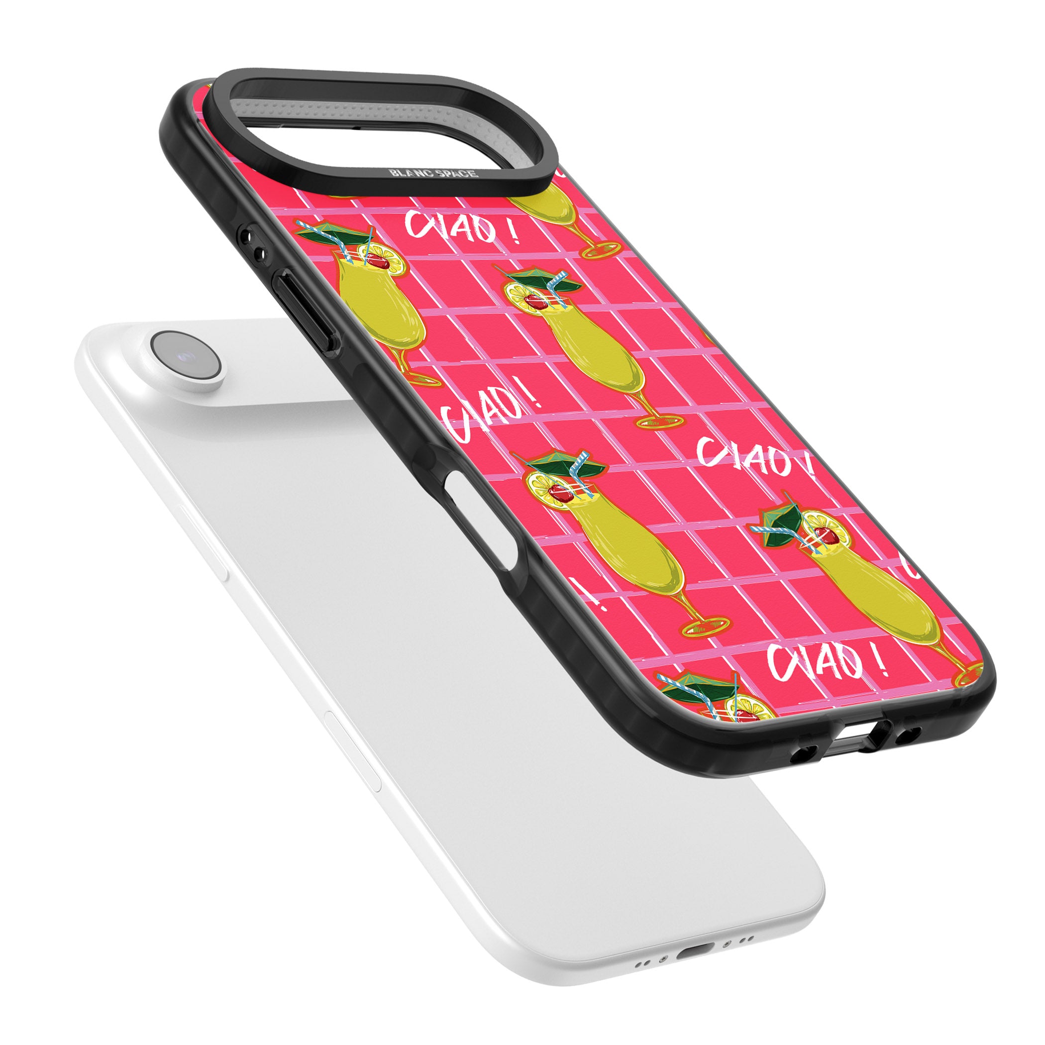 Ciao Lemons iPhone 17 Air Impact Black Phone Case Colours