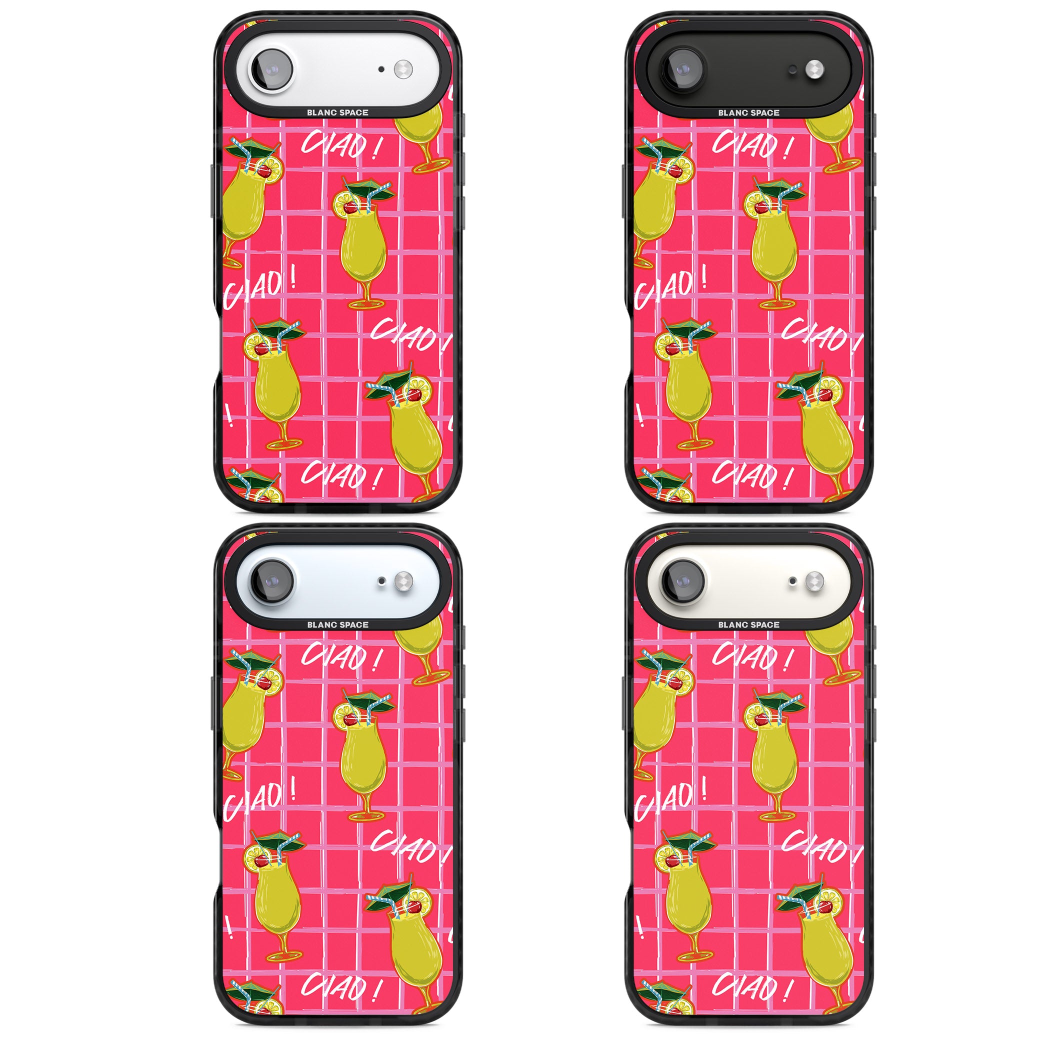 Ciao Lemons iPhone 17 Air Impact Black Phone Case APT Impact Protection