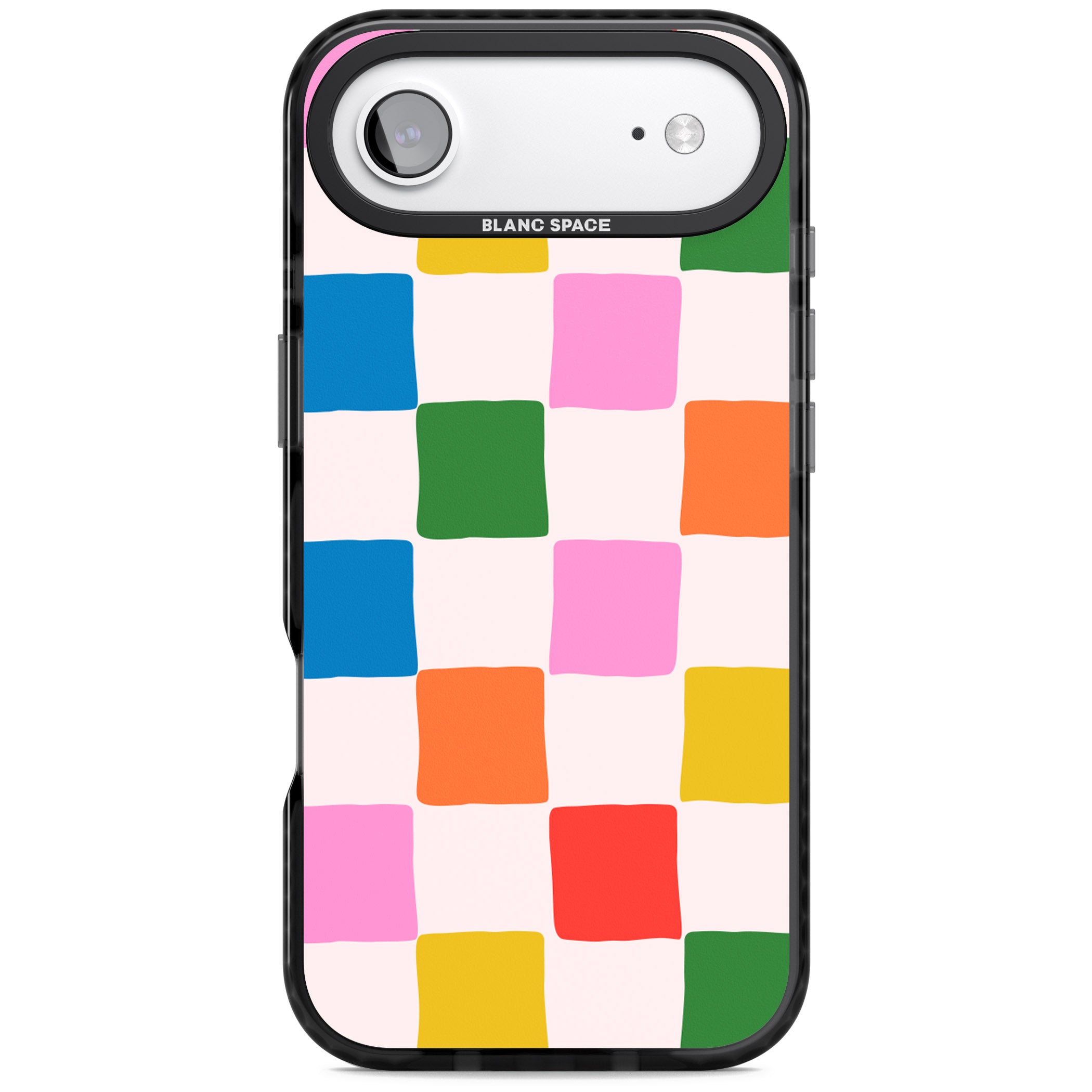 Colour Checked iPhone 17 Air Impact Black Phone Case