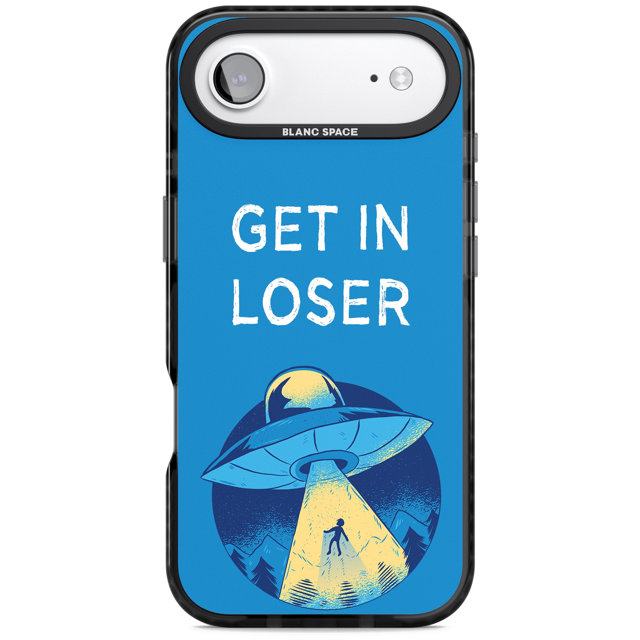 Get In Loser Ufo iPhone 17 Air Impact Black Phone Case