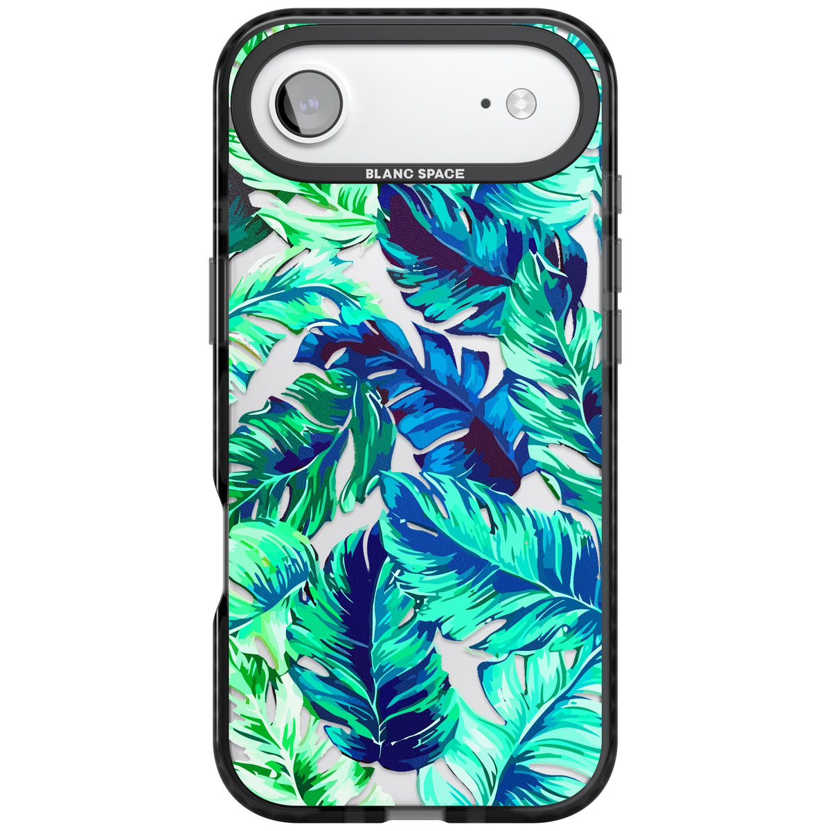 Aqua Tropic iPhone Air Impact Black Phone Case front