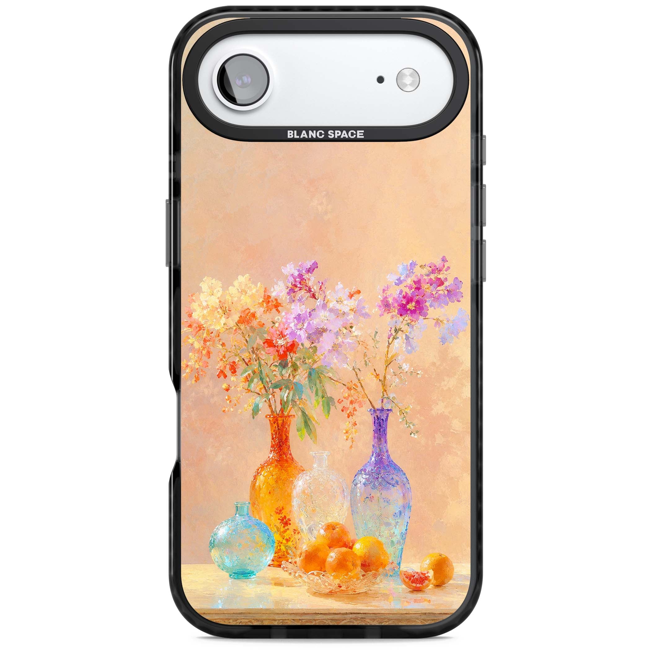 Peach Glass art iPhone case | Clear Impact case for iPhone Air