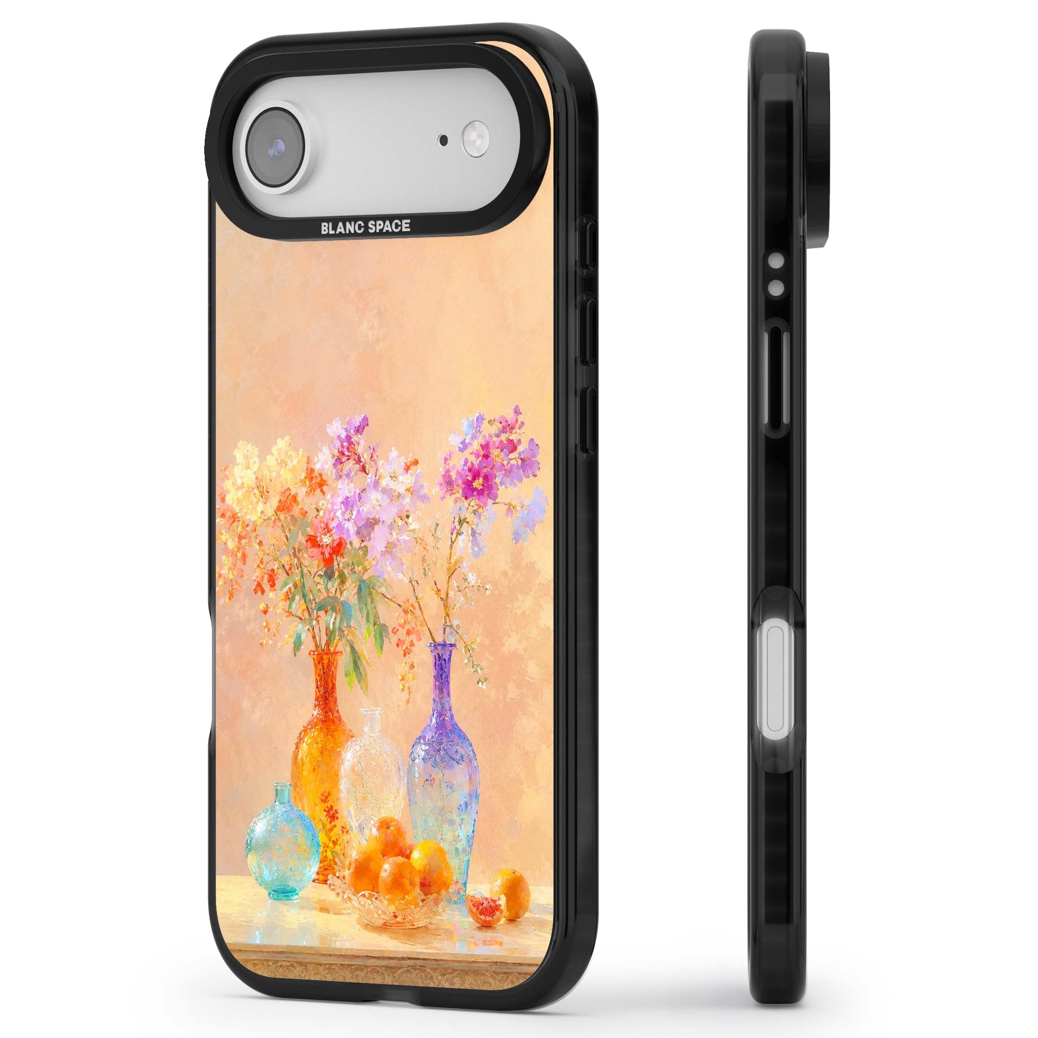 Peach Glass art iPhone case | Clear Impact case for iPhone Air