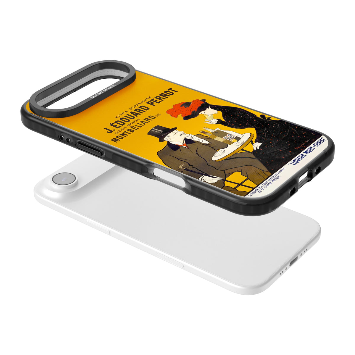 Absinthe, J.Edouard Pernot Poster iPhone Air Impact Black Phone Case angled