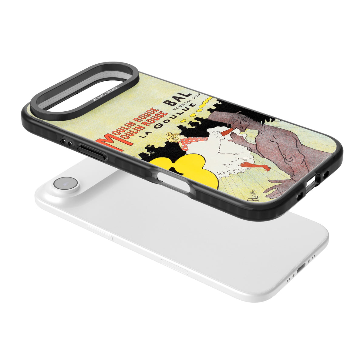 Moulin Rouge Poster iPhone Air Impact Black Phone Case angled