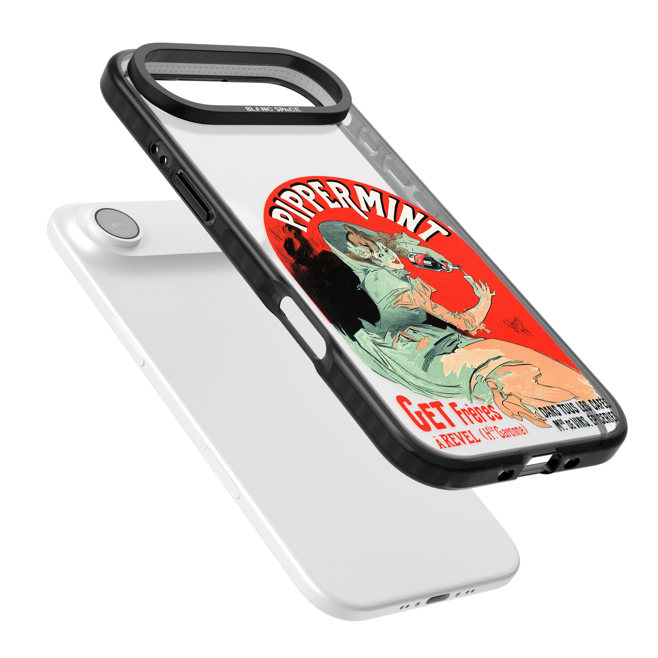 Pippermint Poster iPhone 17 Air Impact Black Phone Case Colours