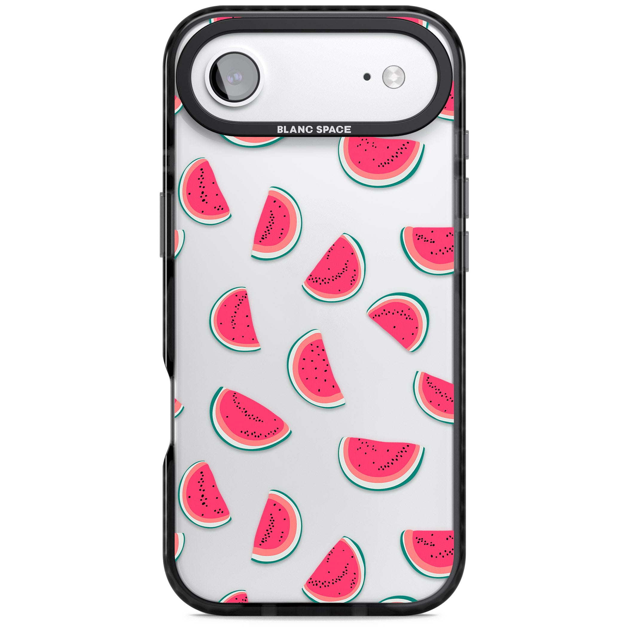 Watermelon Slices iPhone 17 Air Impact Black Phone Case