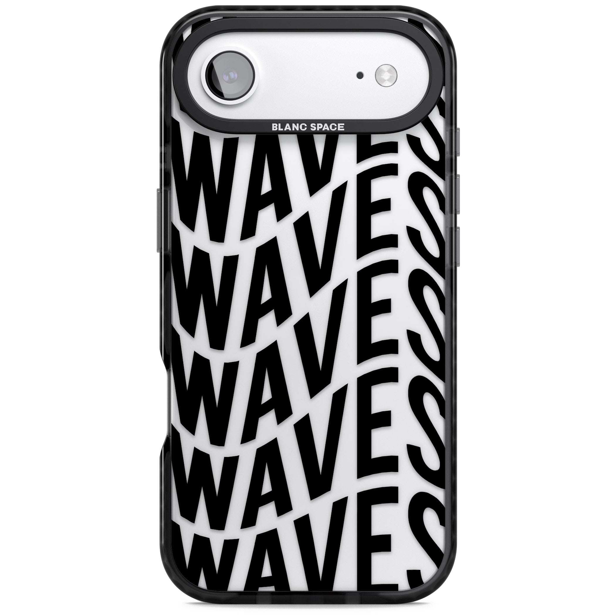 Waves iPhone 17 Air Impact Black Phone Case