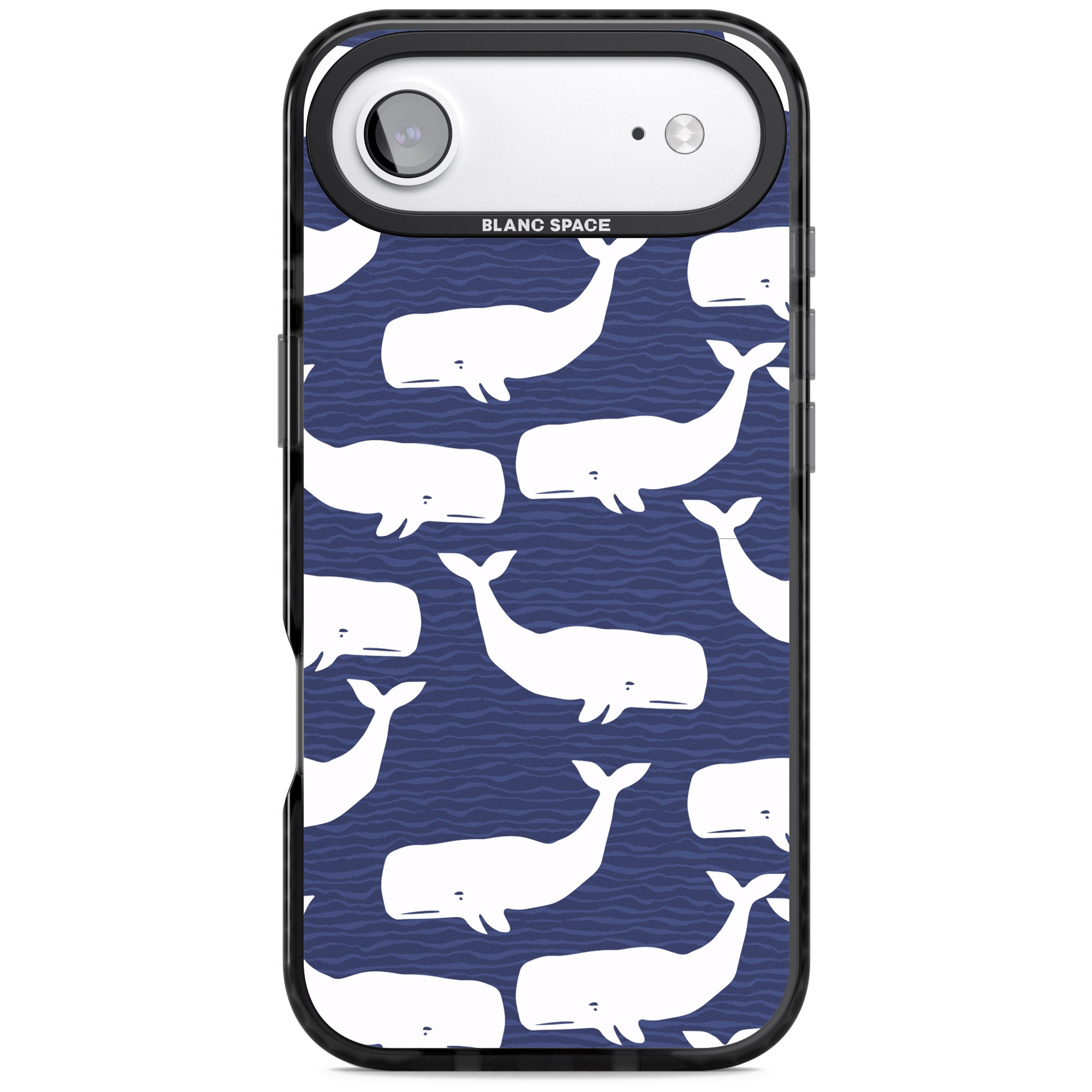 Whale Dreams iPhone 17 Air Impact Black Phone Case