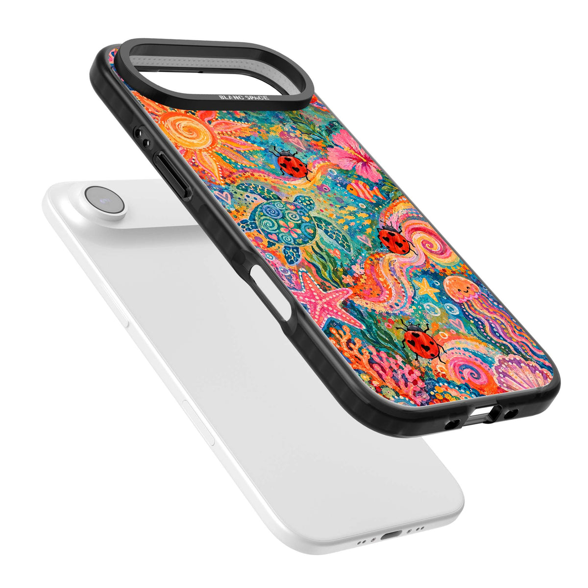 Coral Whimsy for her iPhone case | Clear Impact case for iPhone Air