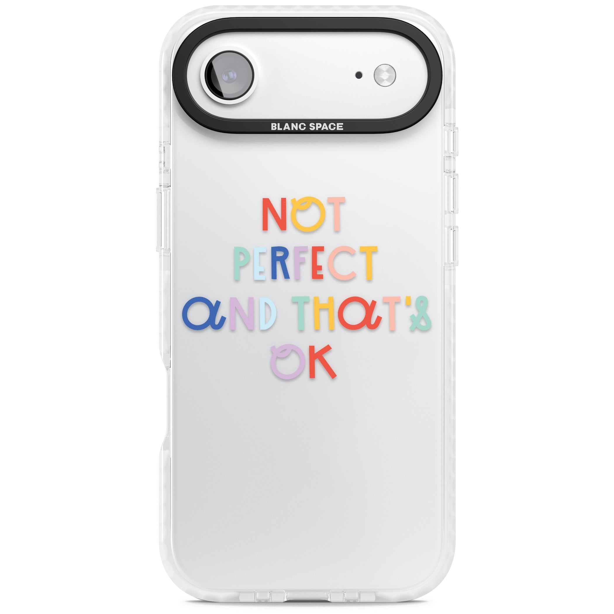 Not Perfect Clear iPhone 17 Air Impact Clear Phone Case