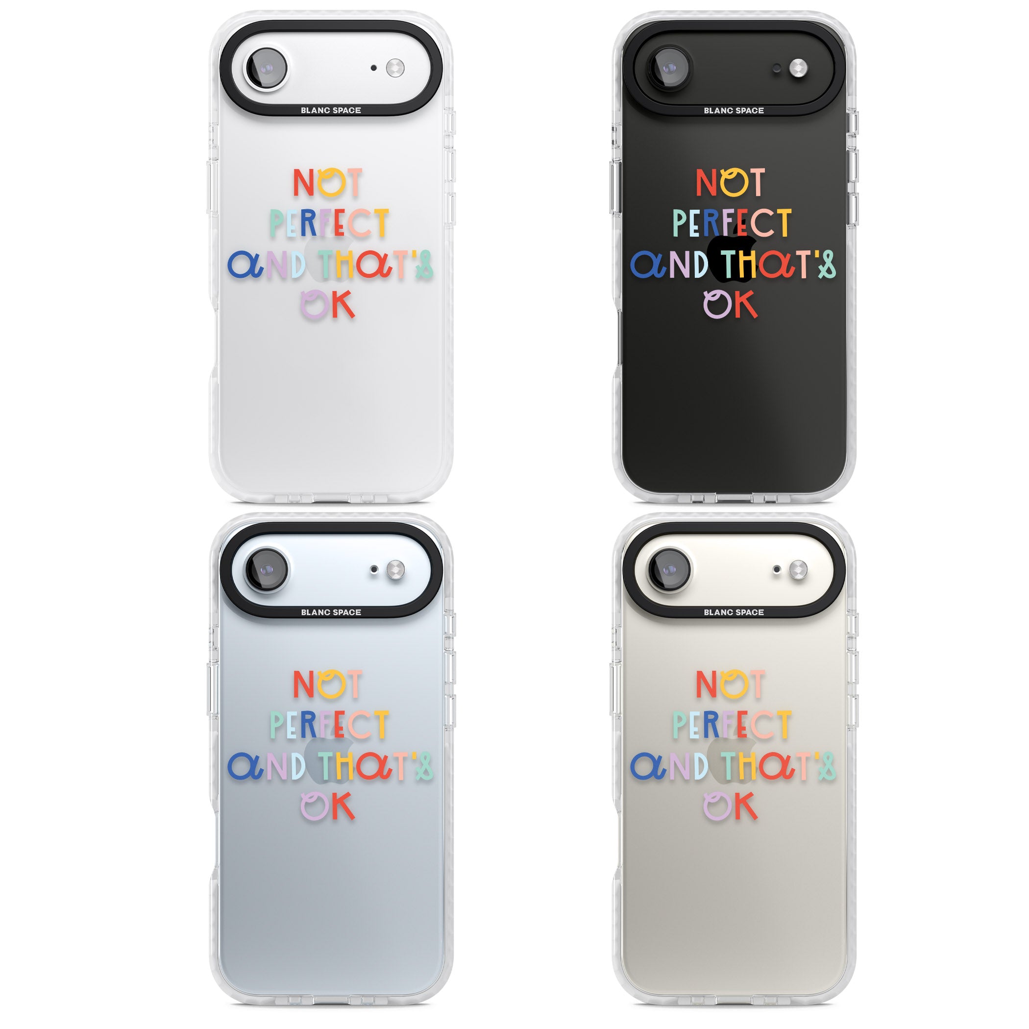 Not Perfect Clear iPhone 17 Air Impact Clear Phone Case APT Impact Protection