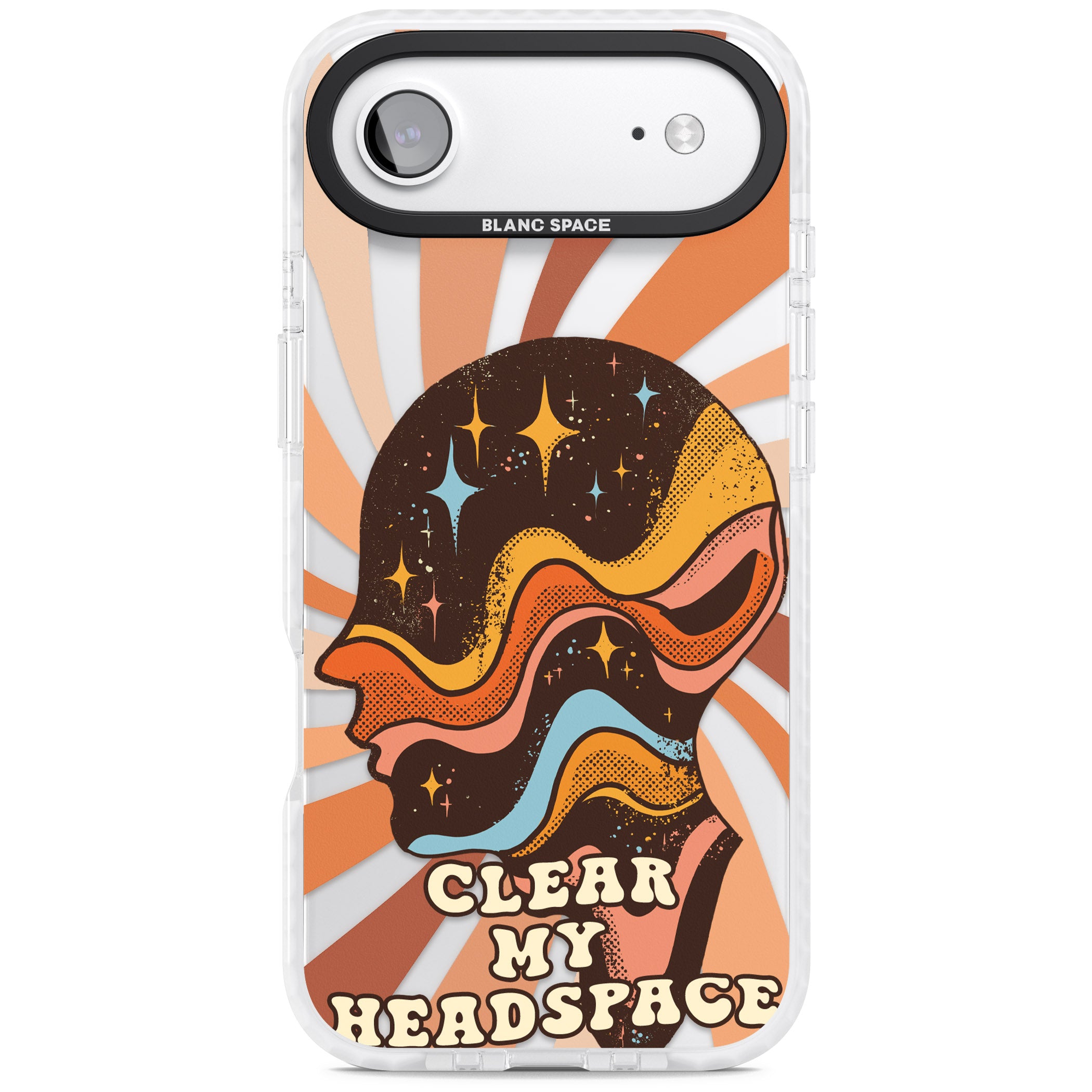 Clear My Headspace iPhone 17 Air Impact Clear Phone Case