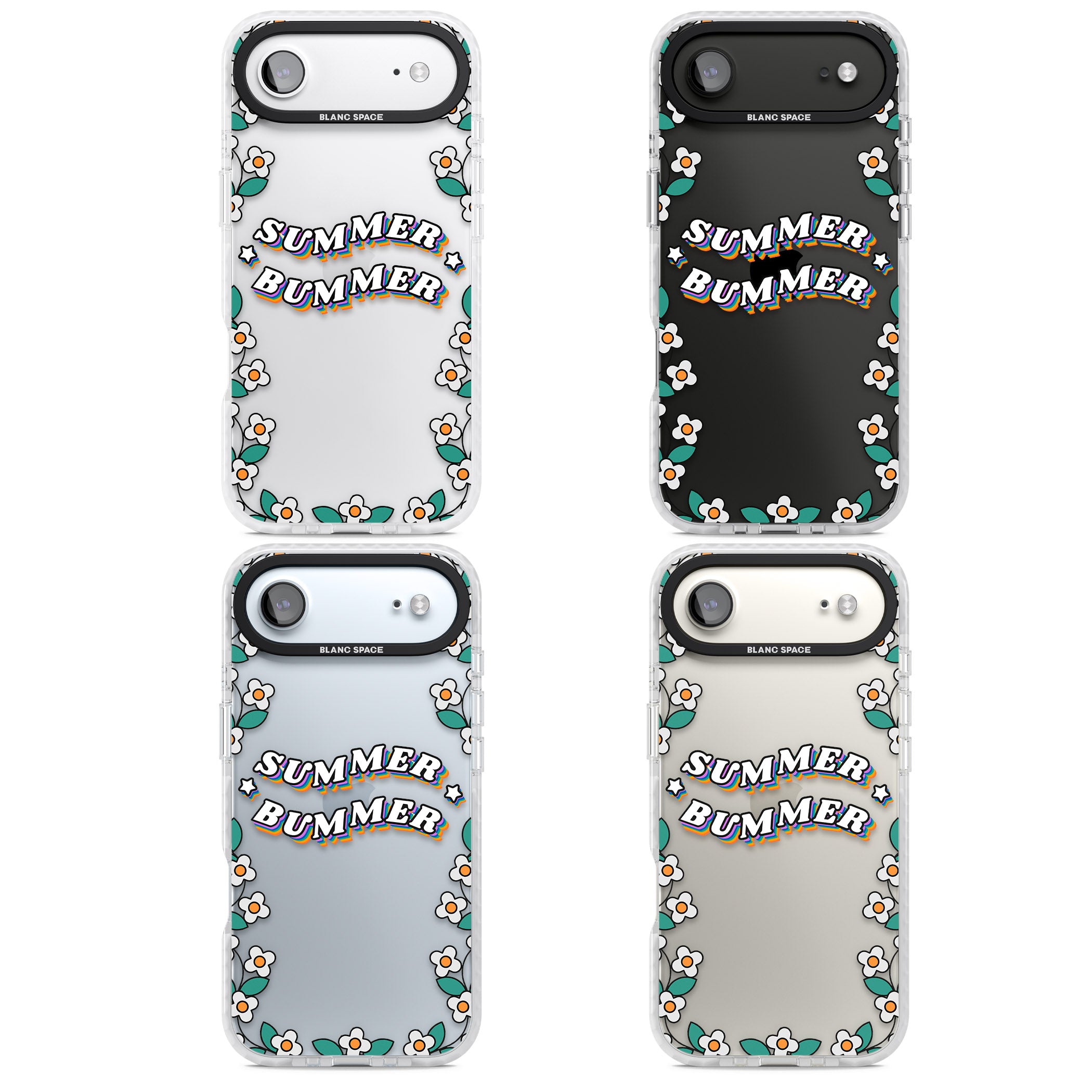 Summer Bummer iPhone 17 Air Impact Clear Phone Case APT Impact Protection