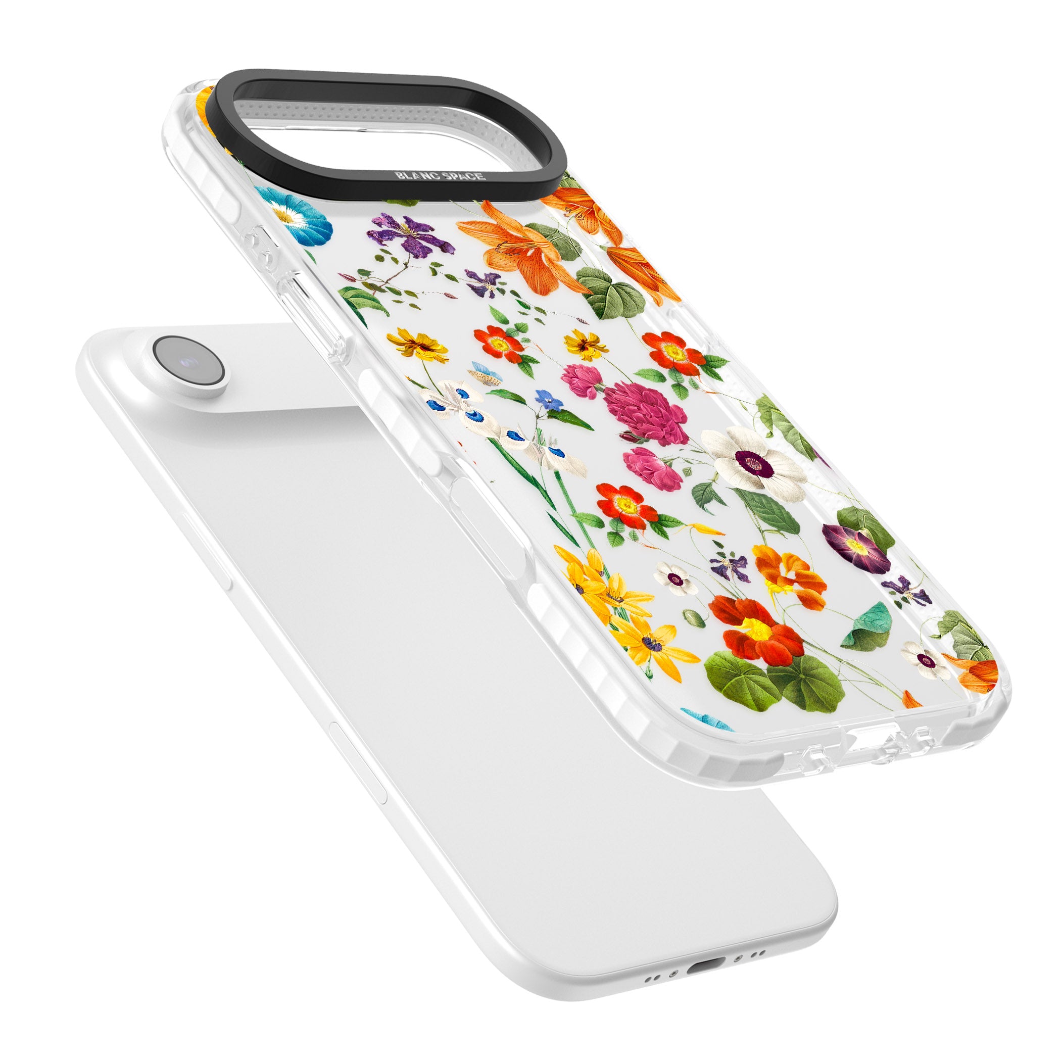 Whimsical Wildflowers iPhone 17 Air Impact Clear Phone Case Colours