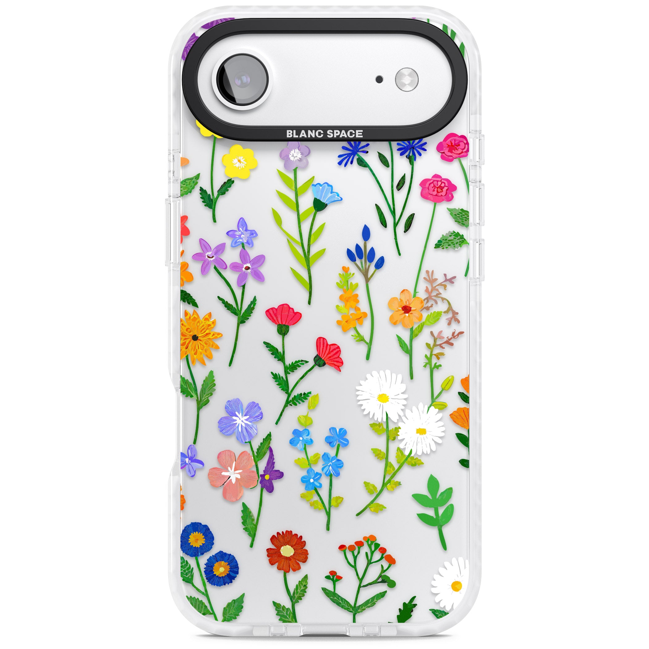 Wildflower Garden iPhone 17 Air Impact Clear Phone Case