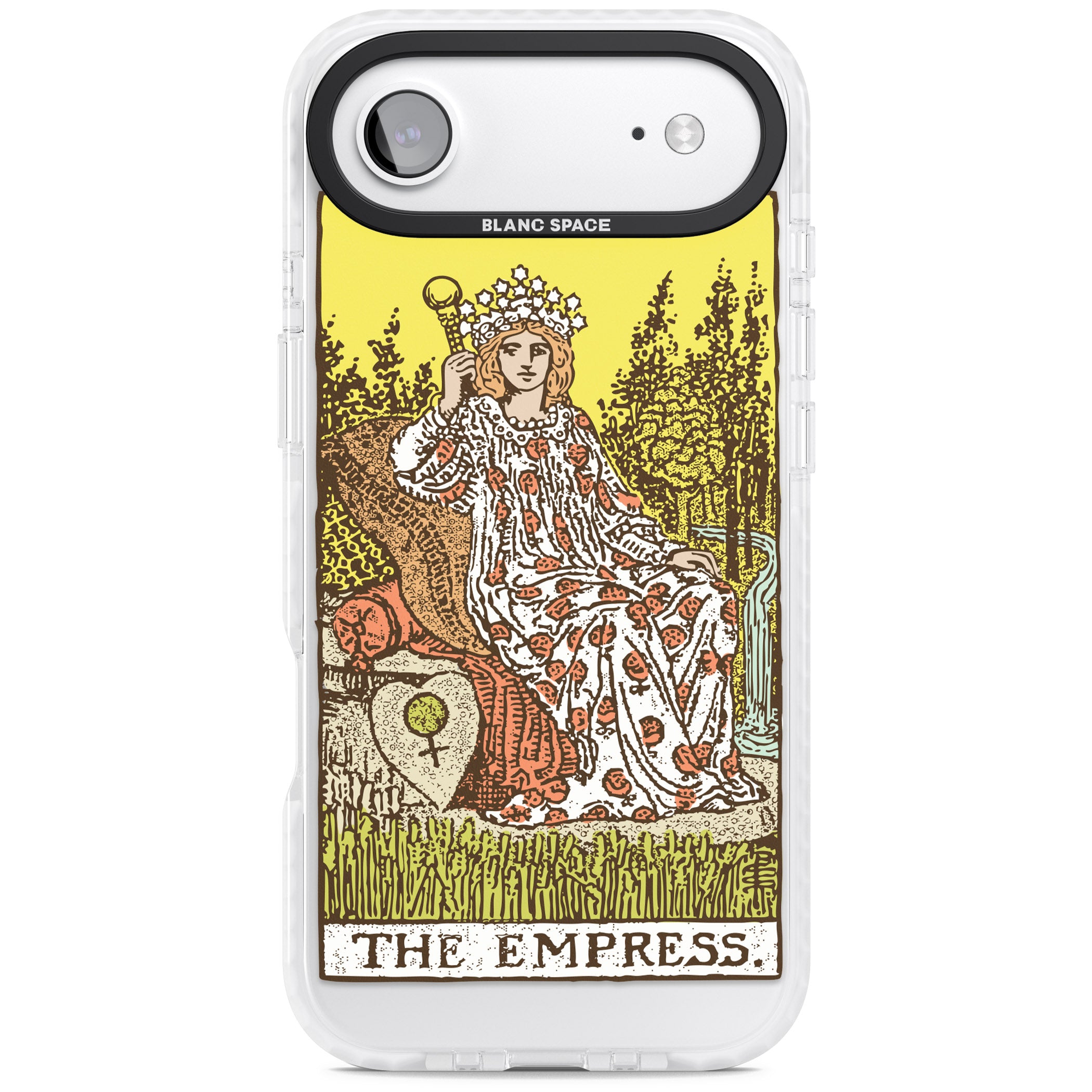 Personalised The Empress Tarot Card (Color) iPhone 17 Air Impact Clear Phone Case