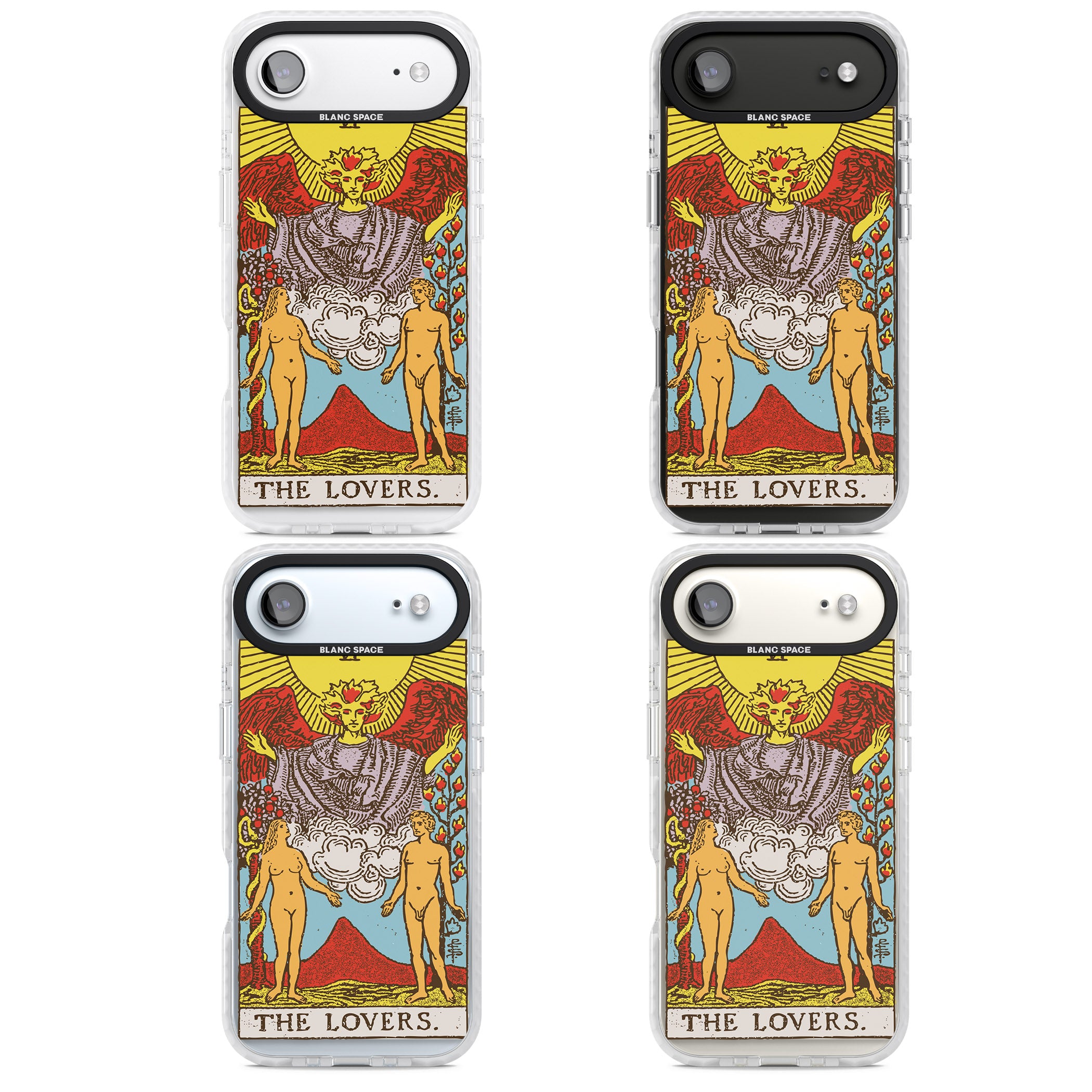 Personalised The Lovers Tarot Card (Color) iPhone 17 Air Impact Clear Phone Case APT Impact Protection