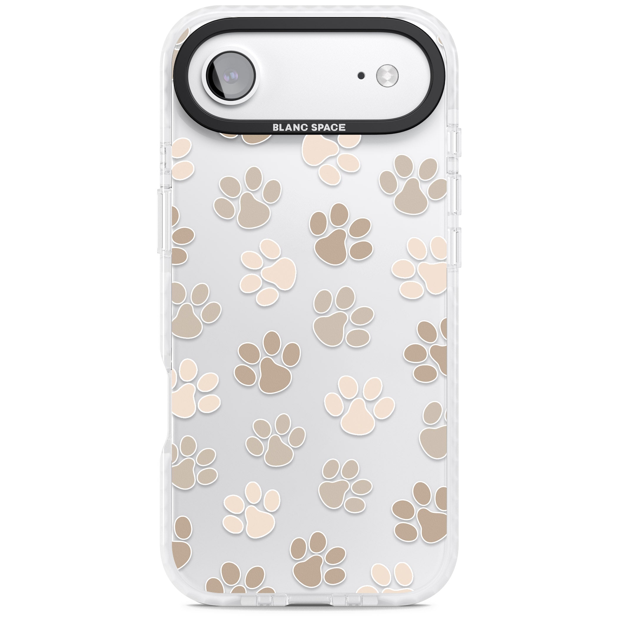 Paw Prints iPhone 17 Air Impact Clear Phone Case
