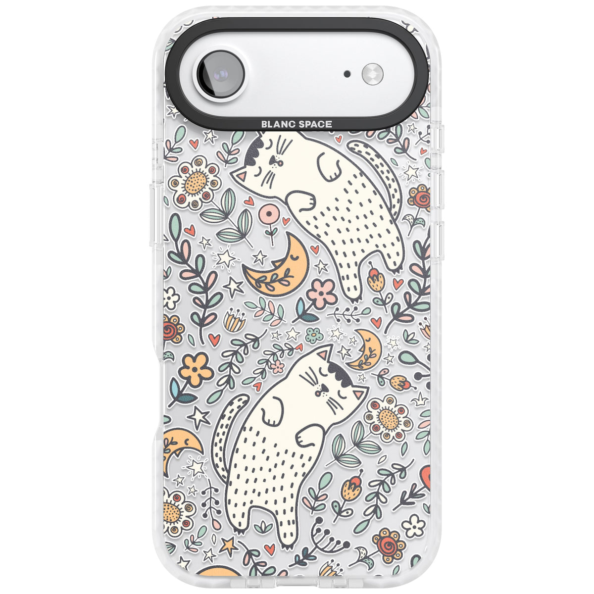 Whisker Dreams iPhone Air Impact Clear Phone Case front