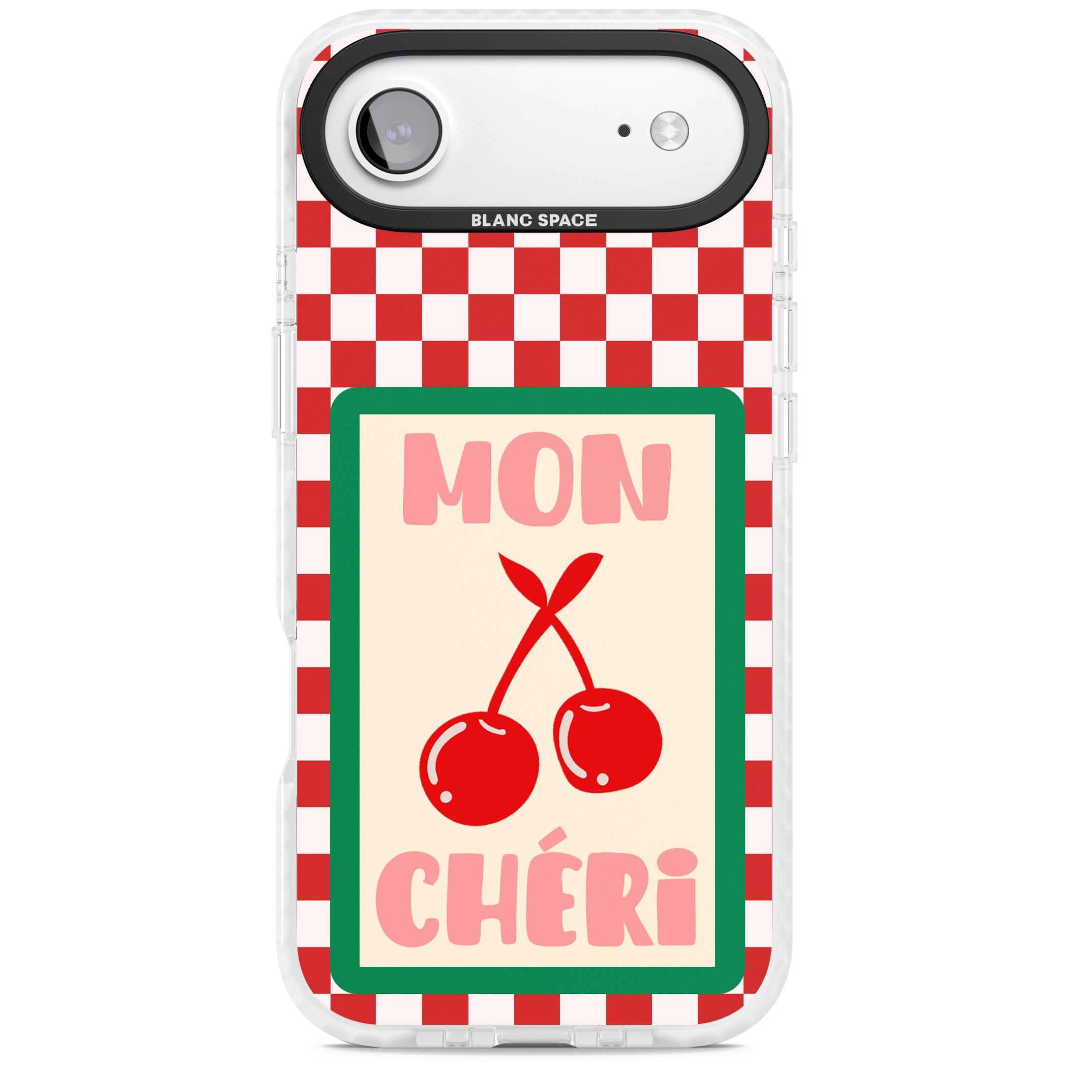 Mon Cheri iPhone 17 Air Impact Clear Phone Case