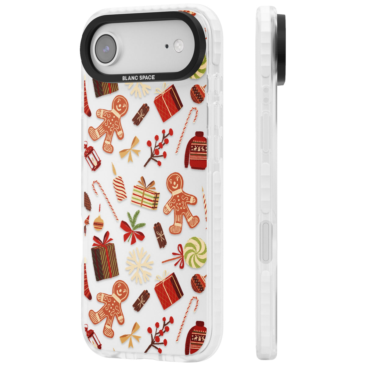 Christmas Assortments iPhone Air Impact Clear Phone Case side