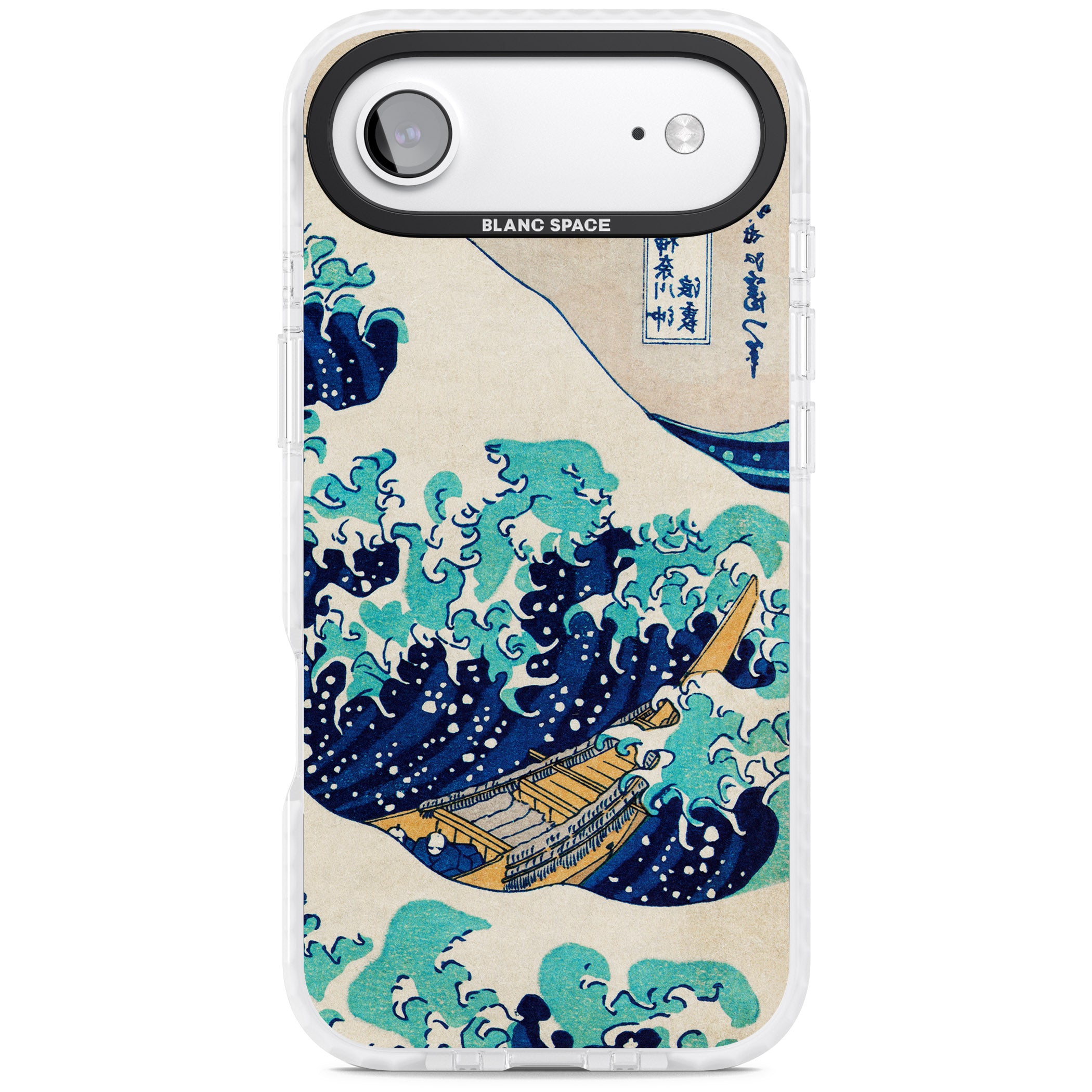 The Great Wave By Katsushika Hokusai iPhone 17 Air Impact Clear Phone Case