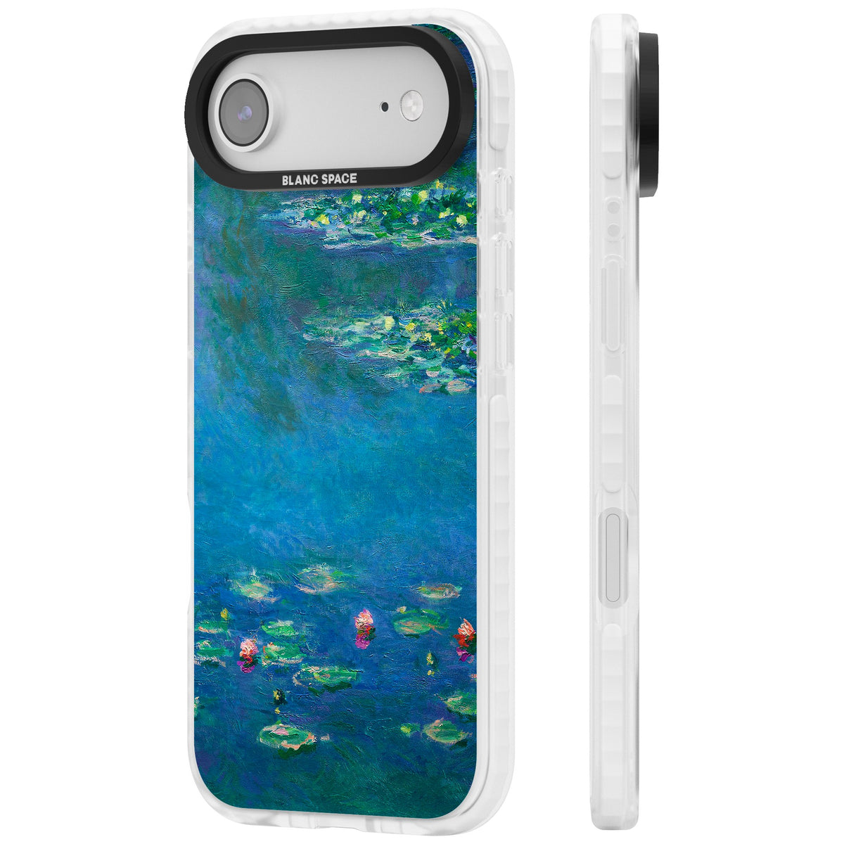 Water Lilies iPhone Air Impact Clear Phone Case side