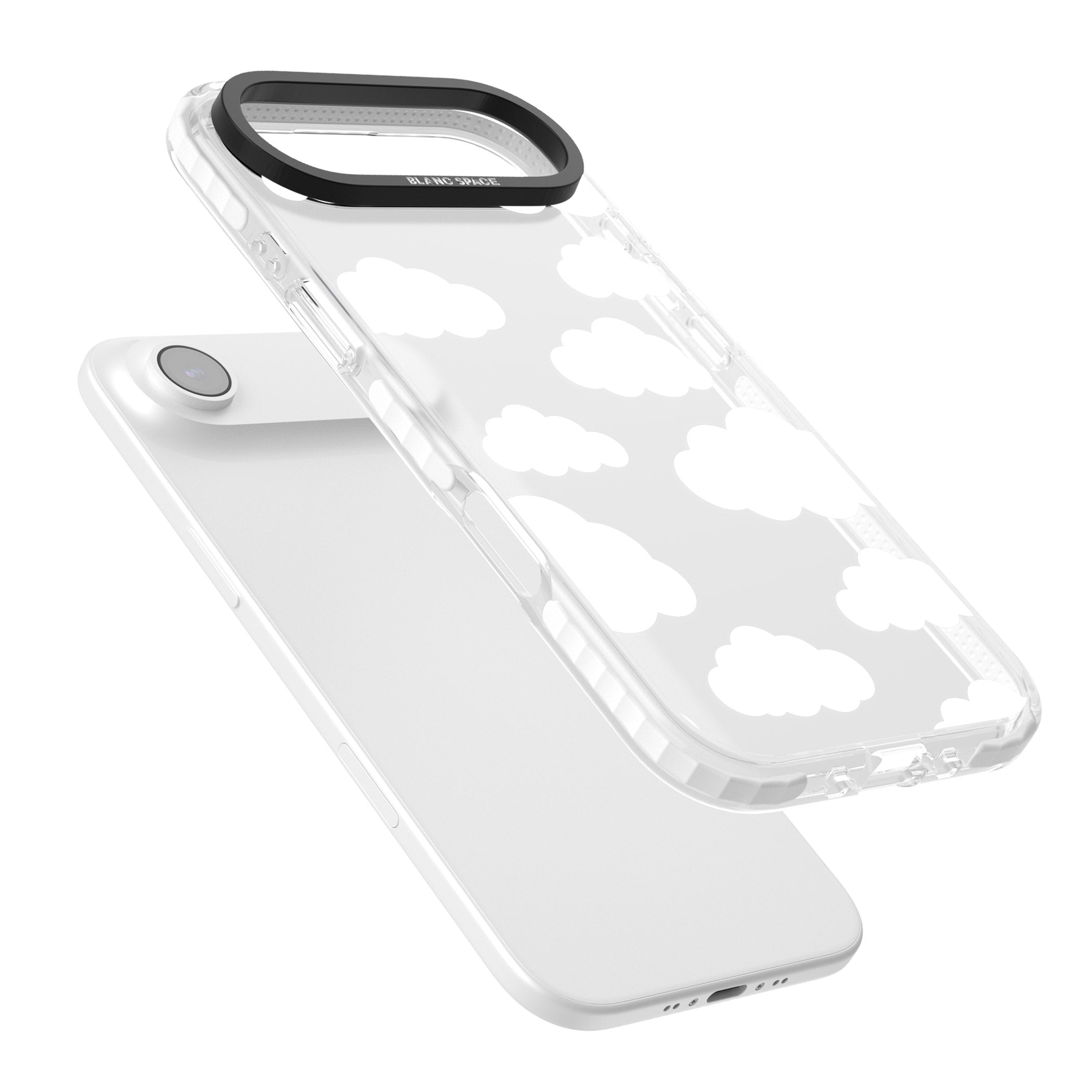 Cloud Pattern iPhone 17 Air Impact Clear Phone Case Colours