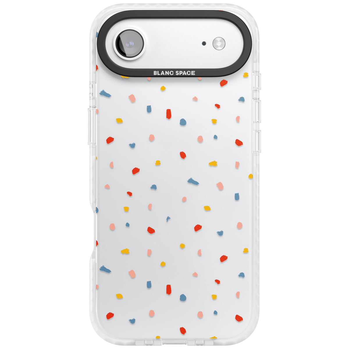 Small Confetti iPhone Air Impact Clear Phone Case front