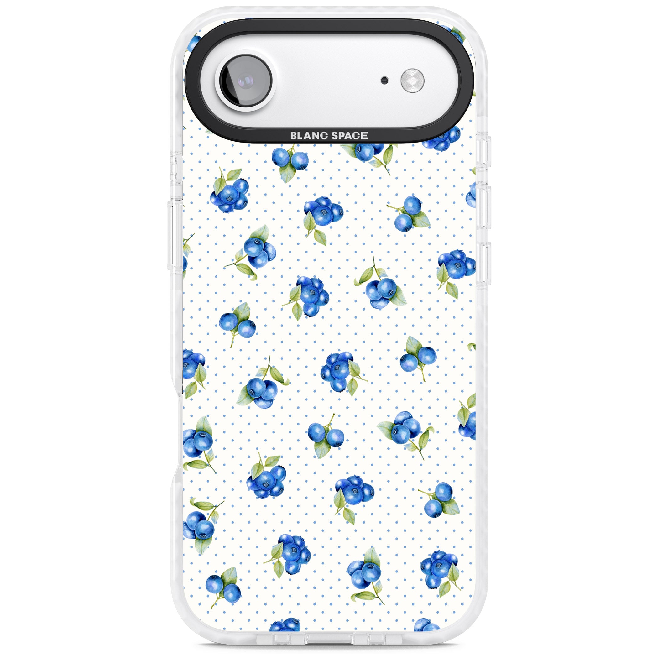 Blueberry Picnic iPhone 17 Air Impact Clear Phone Case