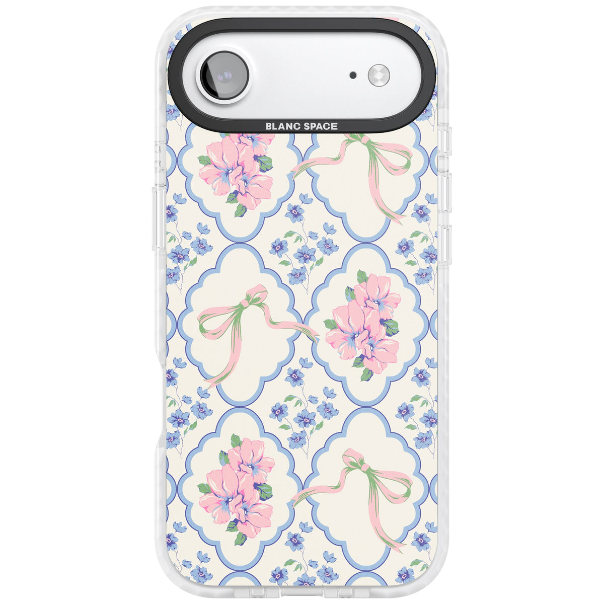 Ribbon Lattice iPhone Air Impact Clear Phone Case front