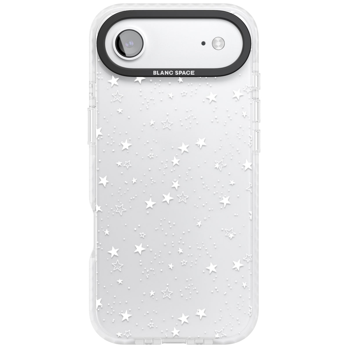 Midnight Starfield iPhone Air Impact Clear Phone Case front