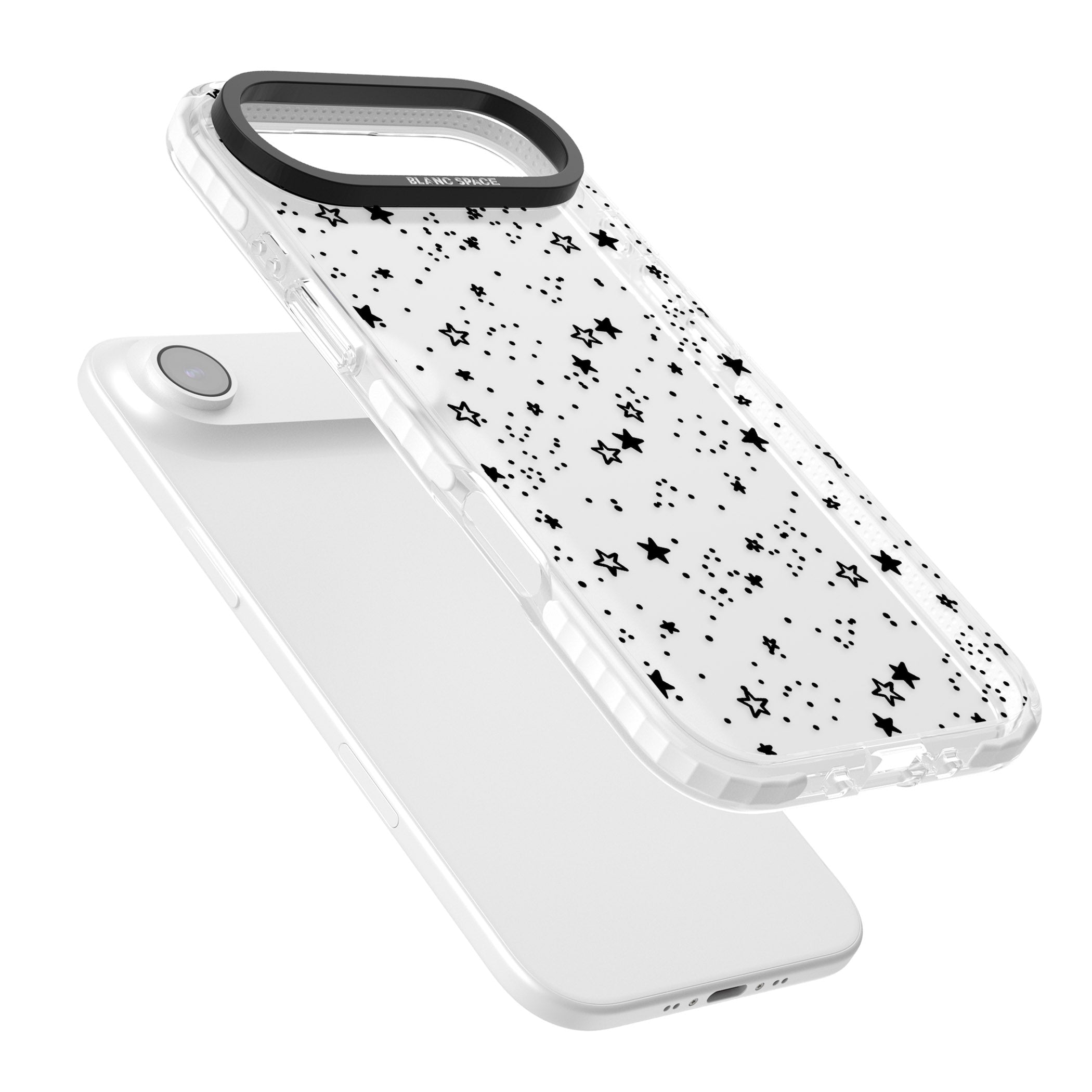 Midnight Stars iPhone 17 Air Impact Clear Phone Case Colours