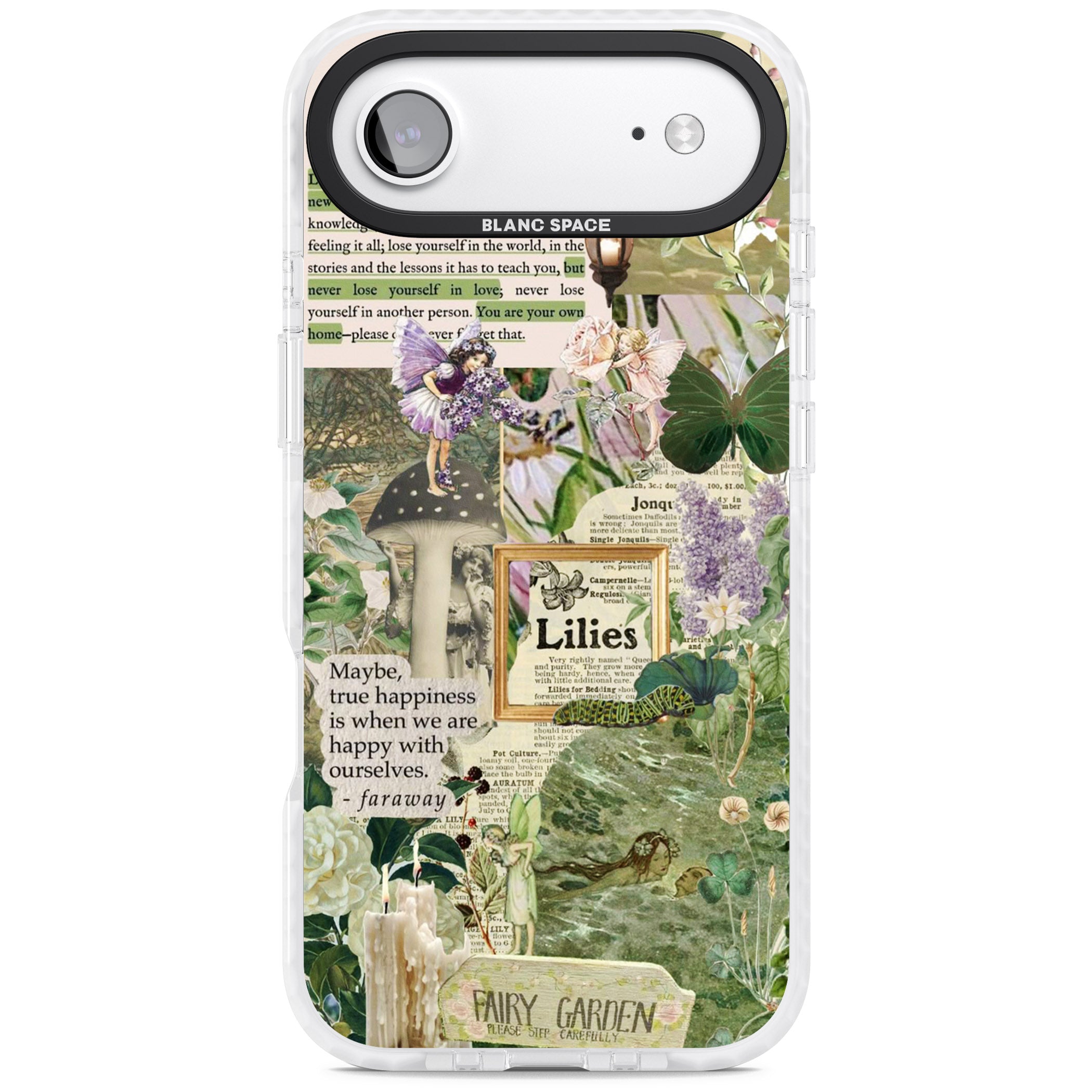 Fairy Garden iPhone 17 Air Impact Clear Phone Case