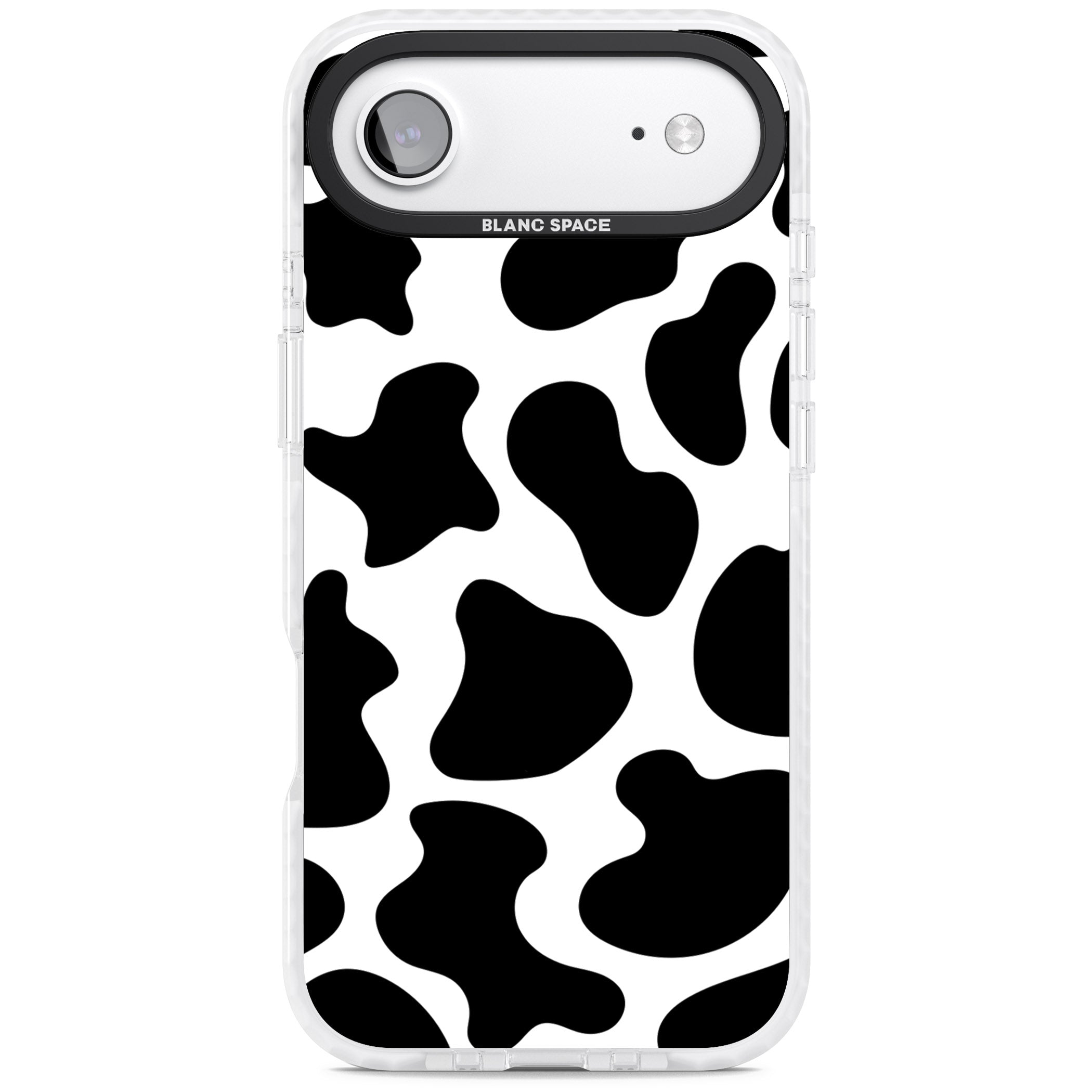 Cow Print iPhone 17 Air Impact Clear Phone Case