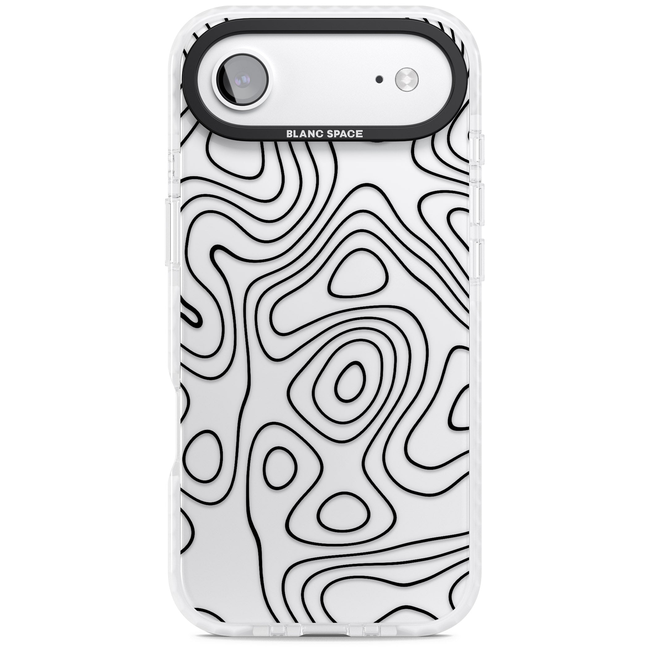Damascus Steel iPhone 17 Air Impact Clear Phone Case