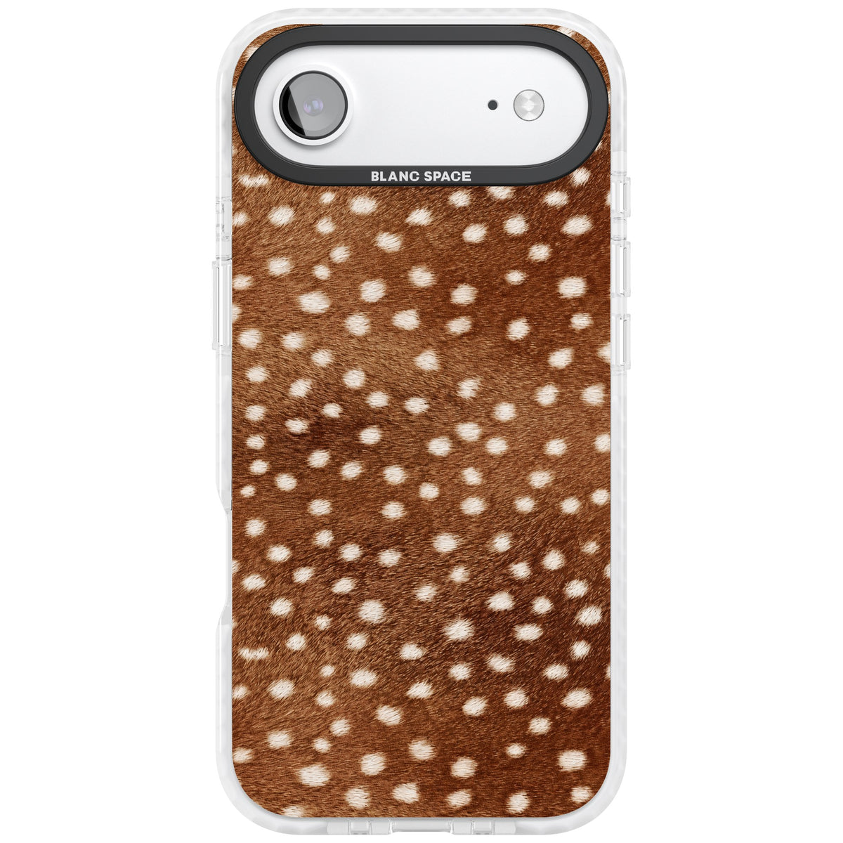 Deer Print iPhone Air Impact Clear Phone Case front
