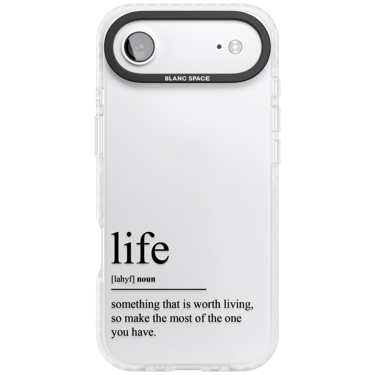 Life iPhone Air Impact Clear Phone Case front