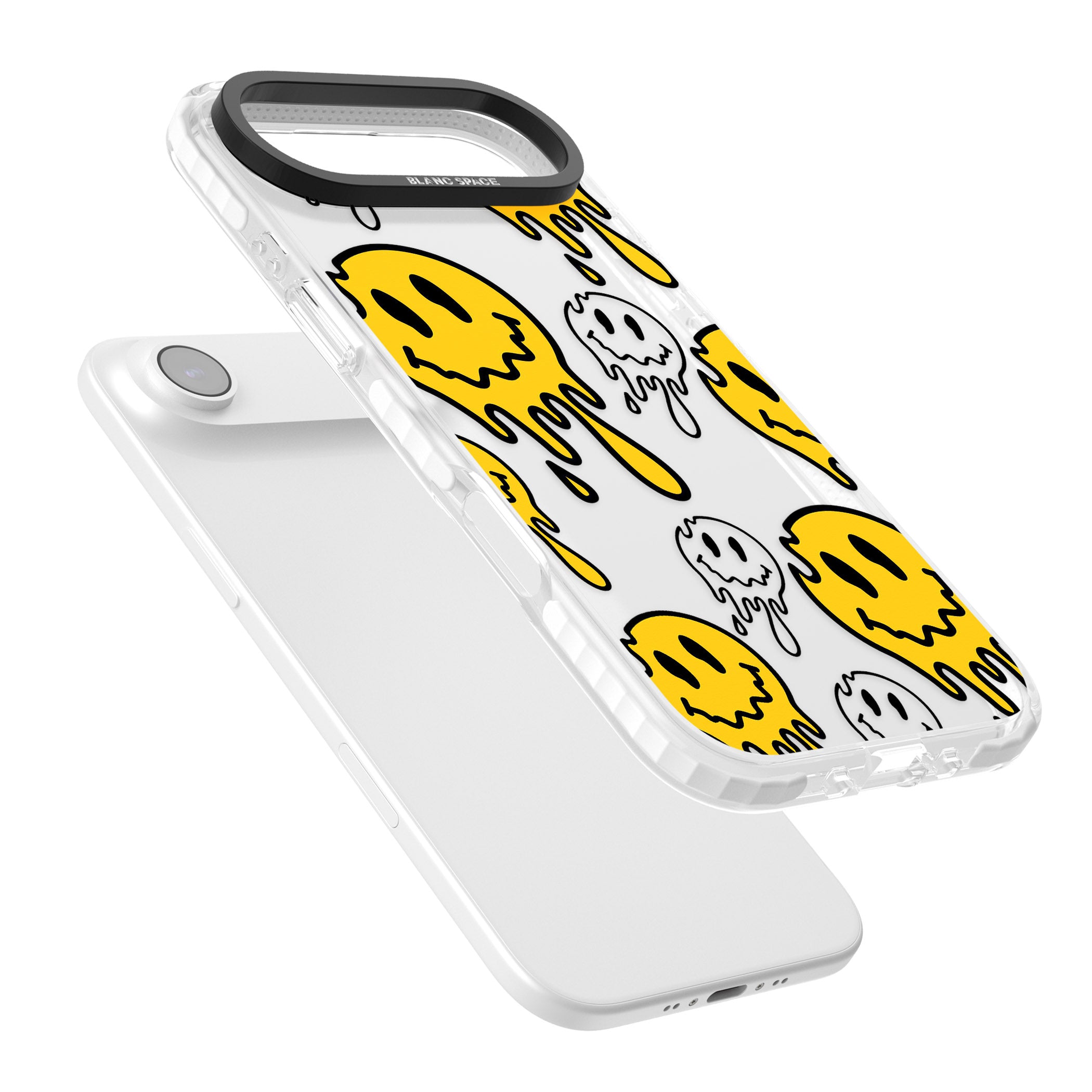 Face Melt iPhone 17 Air Impact Clear Phone Case Colours