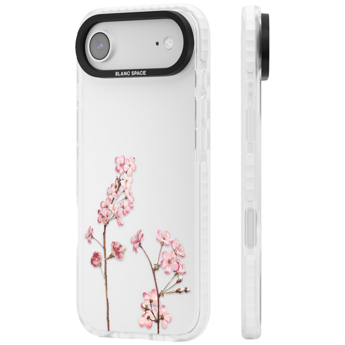 Blossom Flower iPhone Air Impact Clear Phone Case side